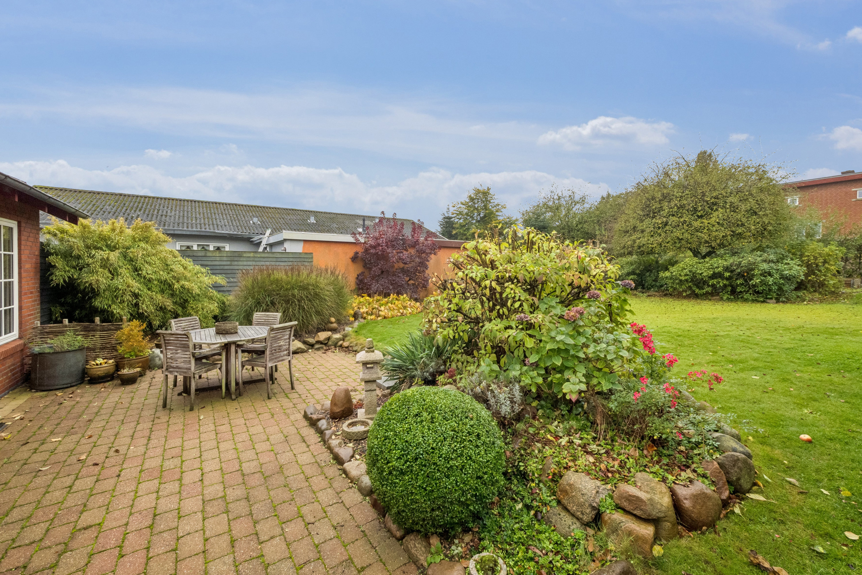 Fremhævet have billede i fuldskærmstilstand. Billede af Danelykke 28, Hem, 7800 Skive