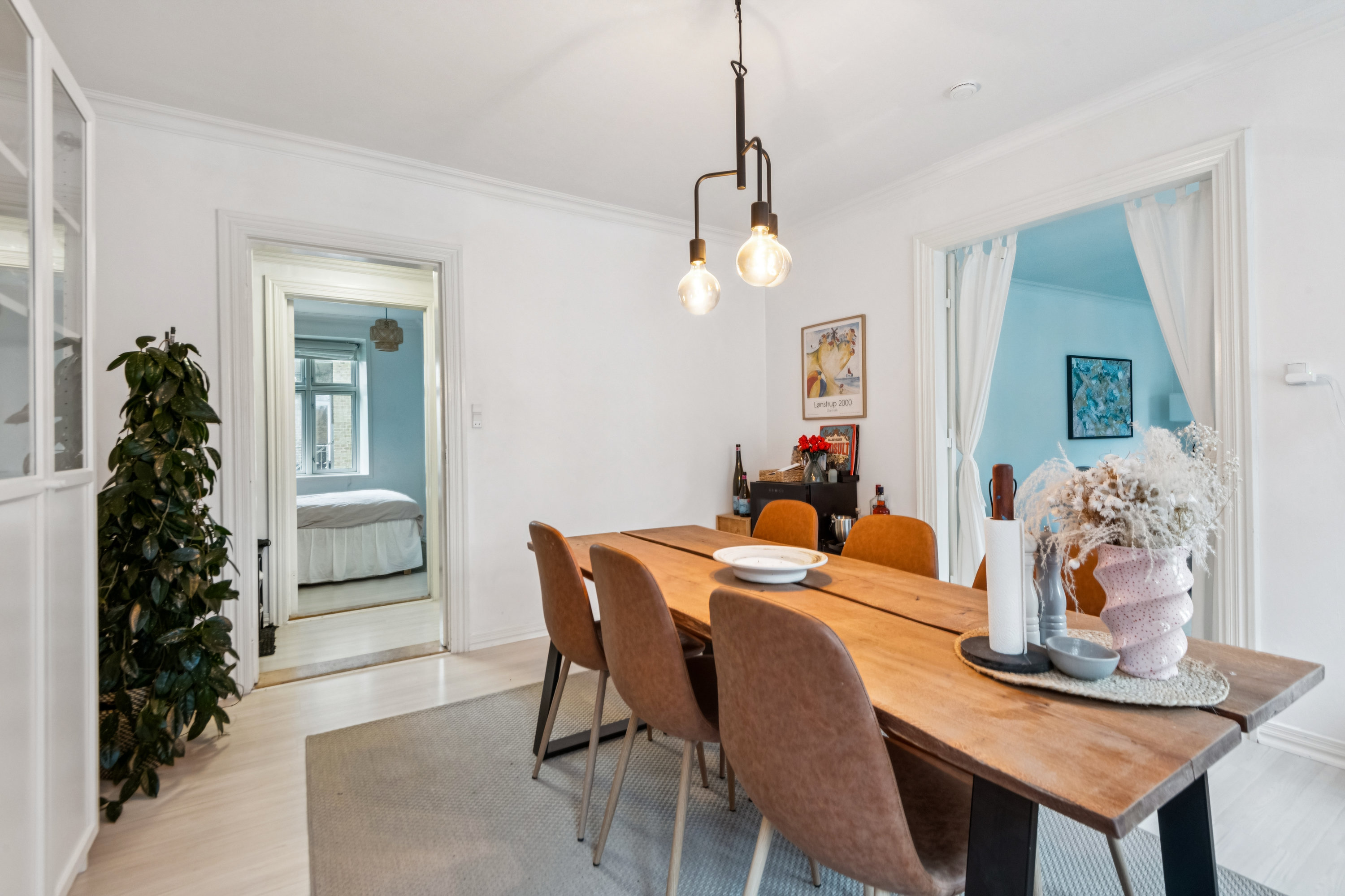 Fremhævet stue billede i fuldskærmstilstand. Billede af Borgergade 24, 1. th., 9000 Aalborg