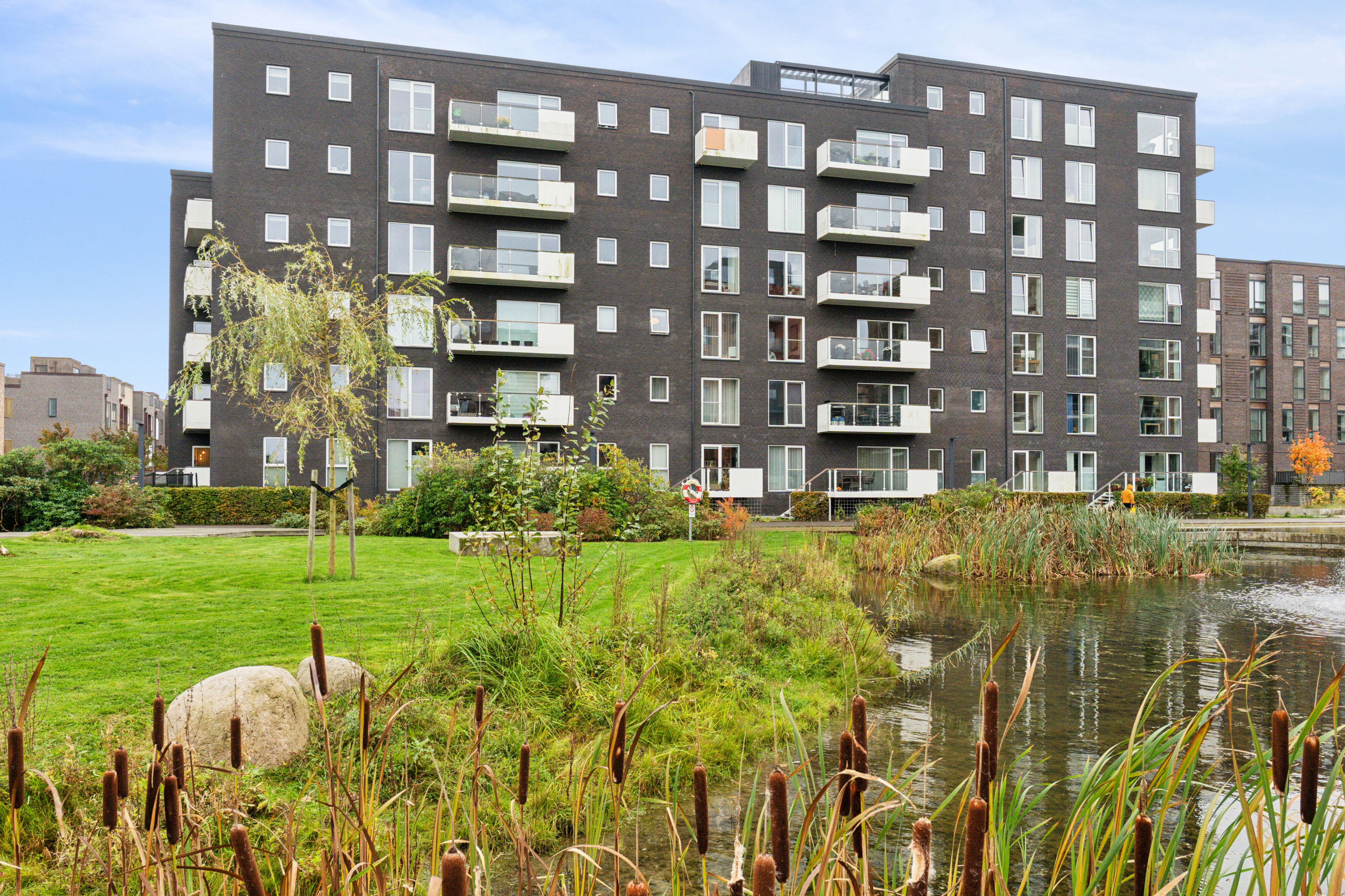 Ejerlejlighed: Set fra haven på Kaffevej 29, 3. th., 2610 Rødovre