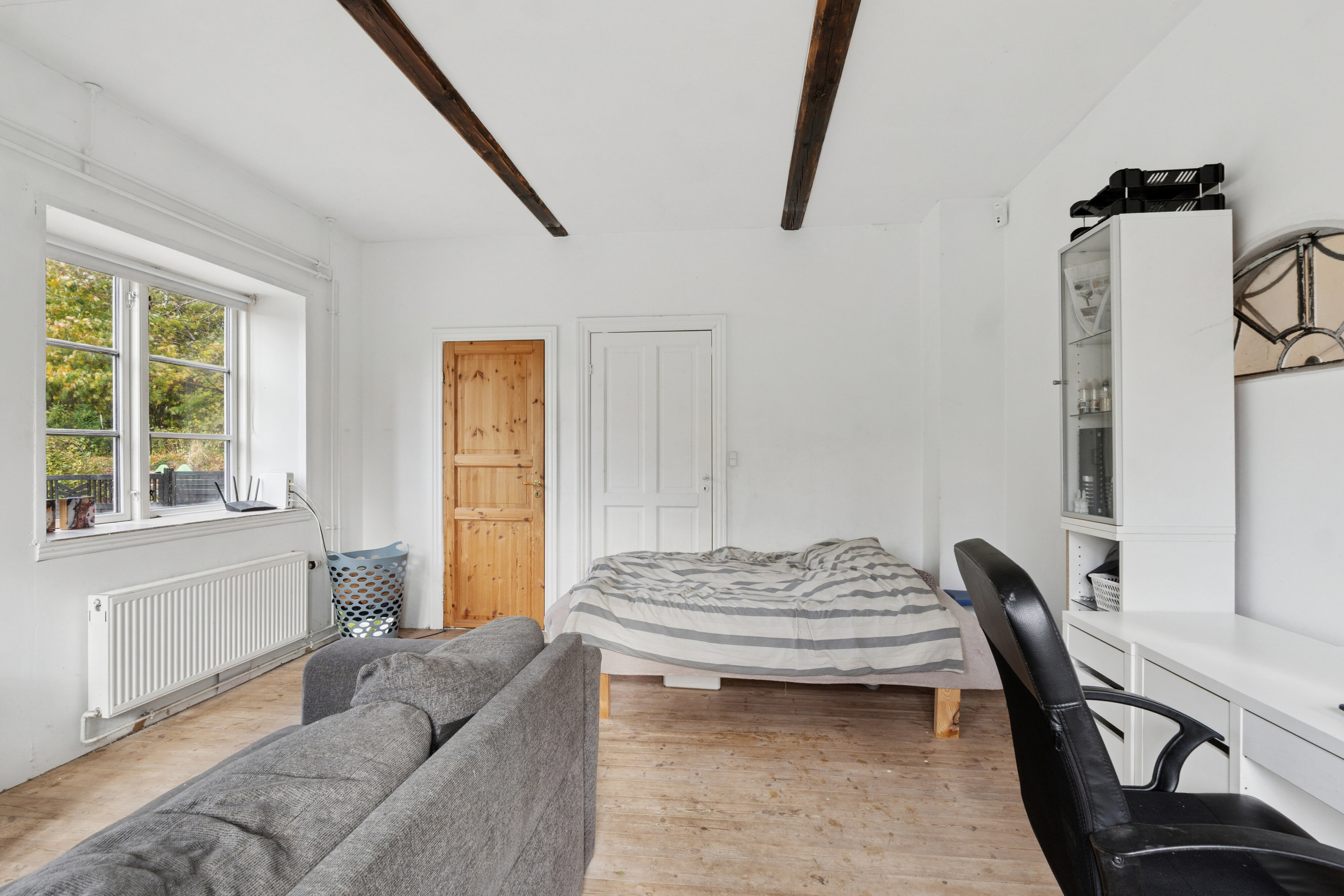 Fremhævet soveværelse billede i fuldskærmstilstand. Billede af Værslev Bygade 9B, Værslev, 4400 Kalundborg