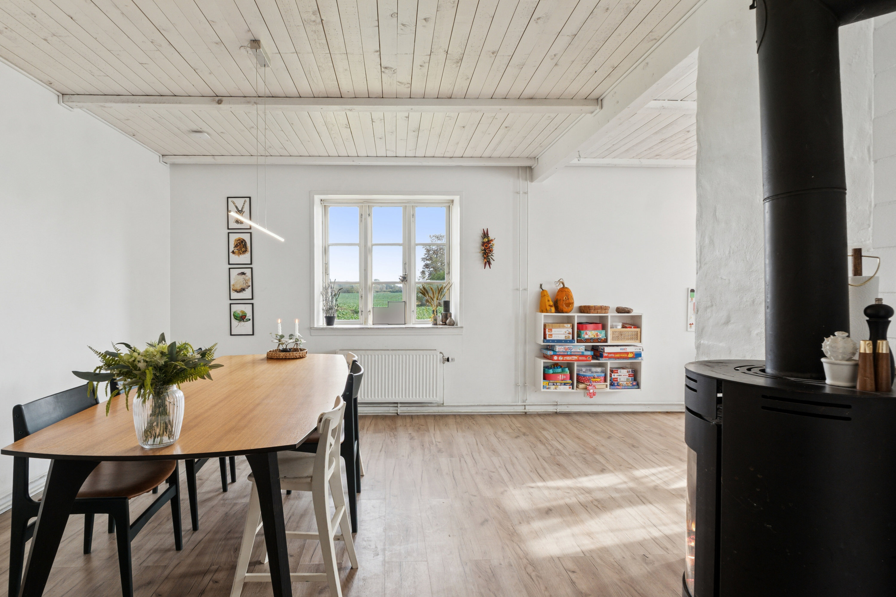 Fremhævet spisestue billede i fuldskærmstilstand. Billede af Værslev Bygade 9B, Værslev, 4400 Kalundborg