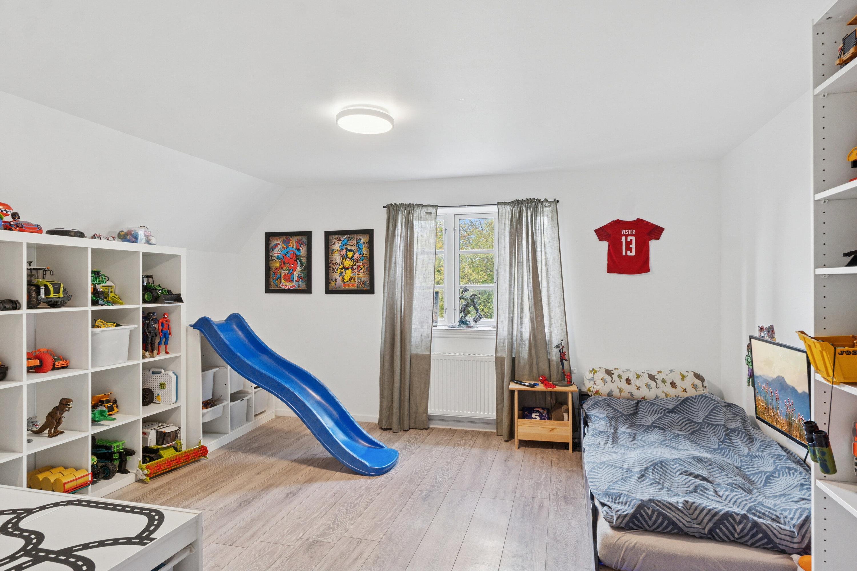 Fremhævet soveværelse billede i fuldskærmstilstand. Billede af Værslev Bygade 9B, Værslev, 4400 Kalundborg