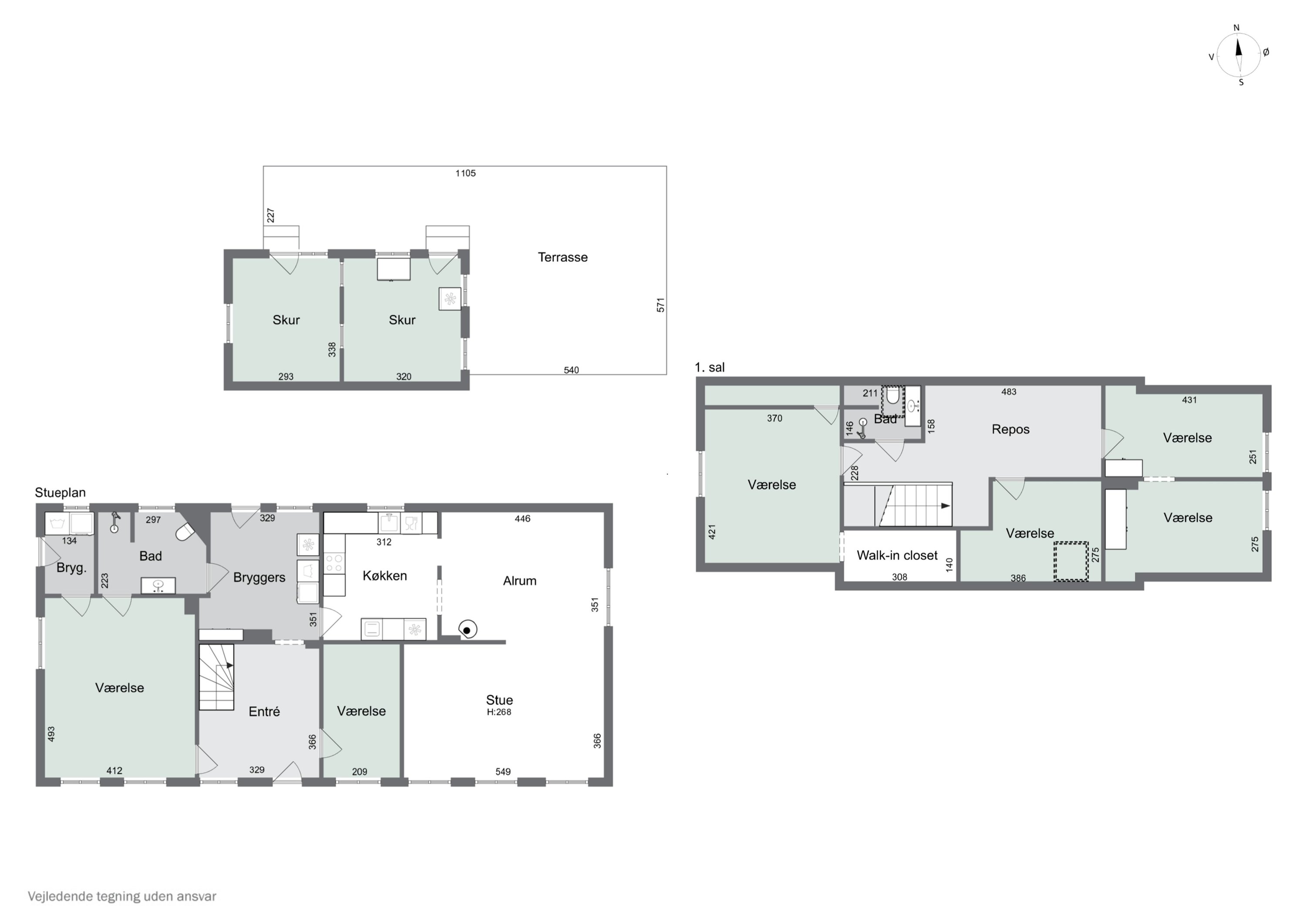 Plantegninger billede af Værslev Bygade 9B, Værslev, 4400 Kalundborg