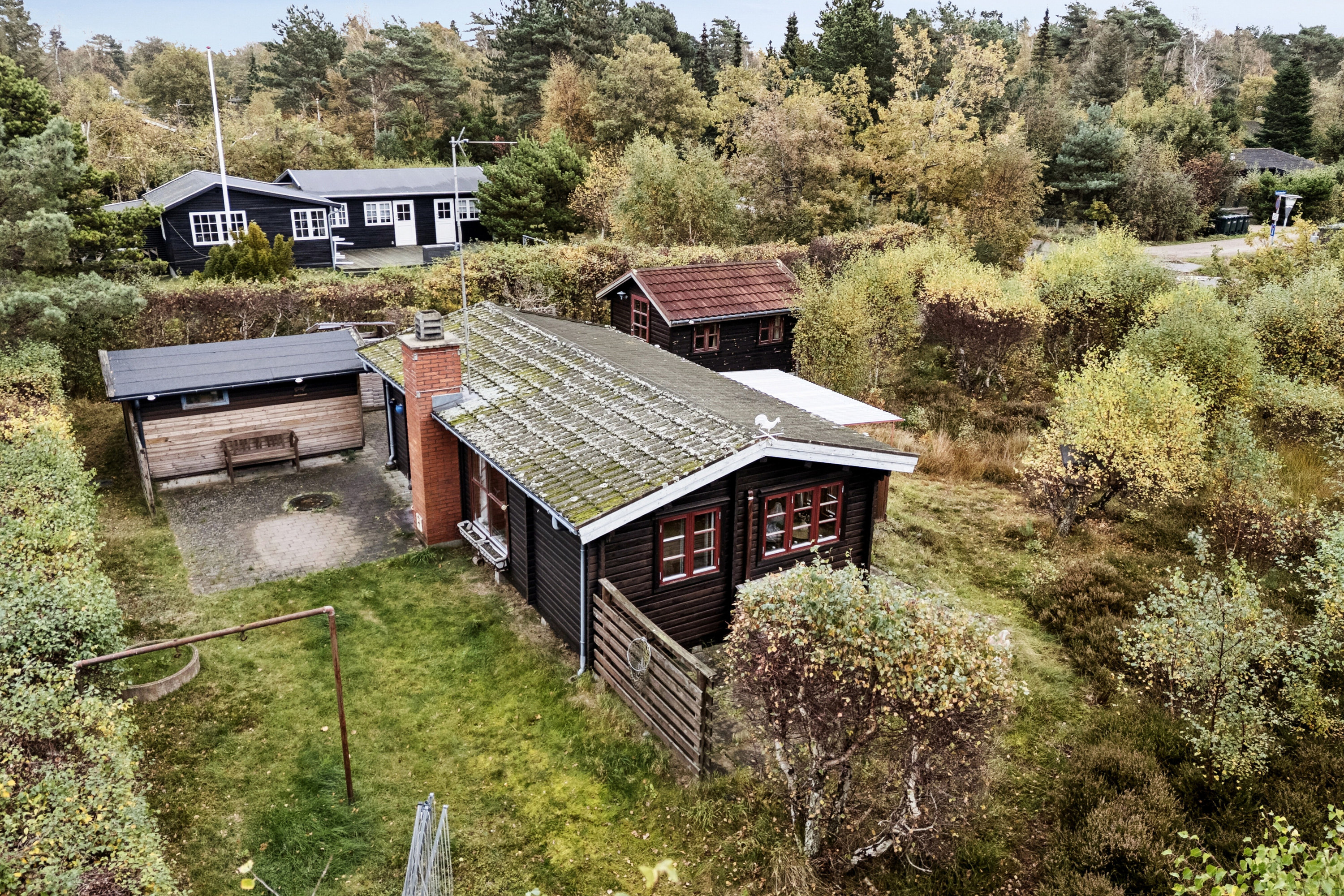 Fremhævet udsigt fra toppen billede i fuldskærmstilstand. Billede af Gudmindrup Strandvej 98, Gudmindrup Lyng, 4573 Højby