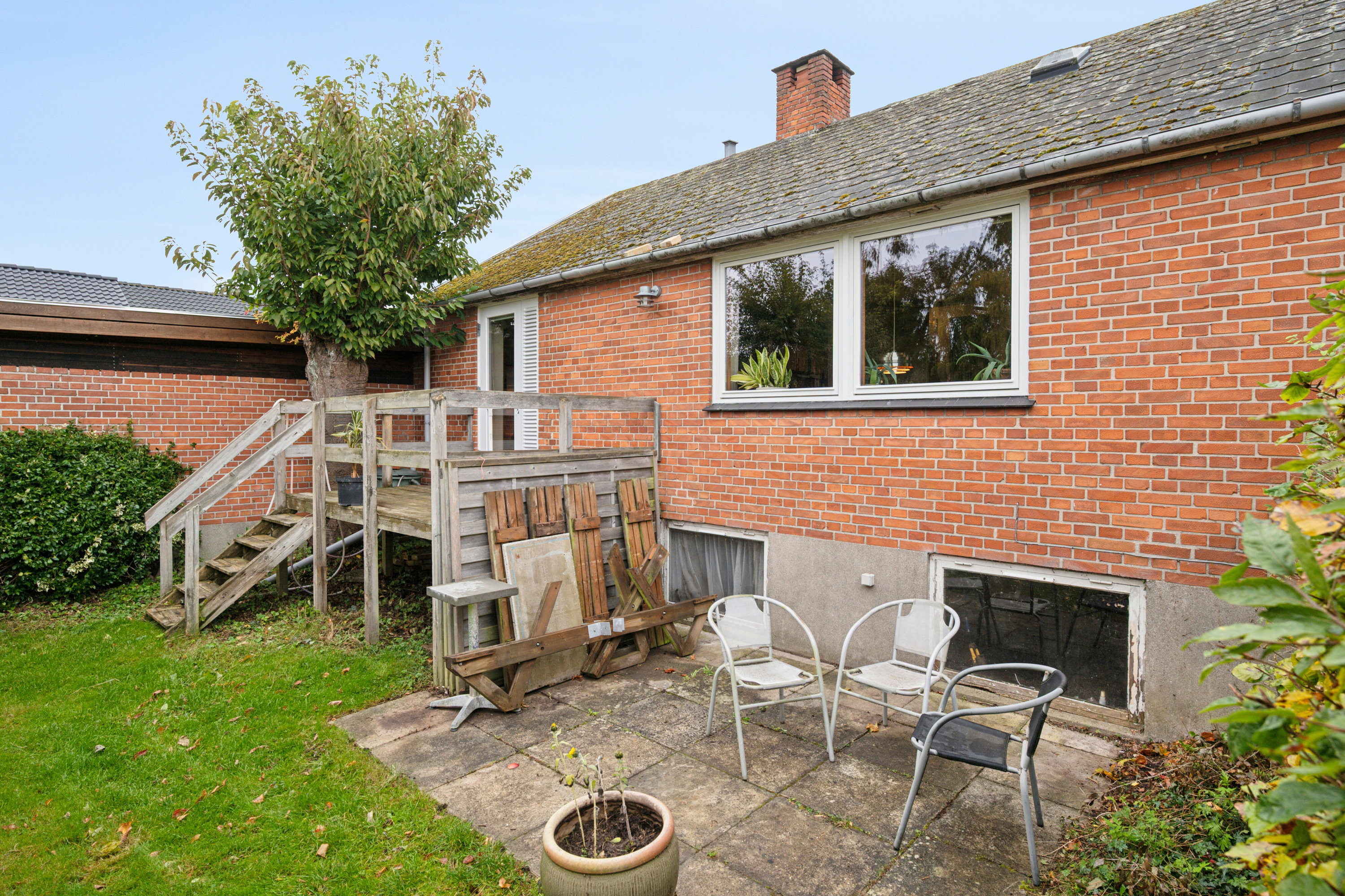 Fremhævet set fra haven billede i fuldskærmstilstand. Billede af Snerlevej 18, 4000 Roskilde