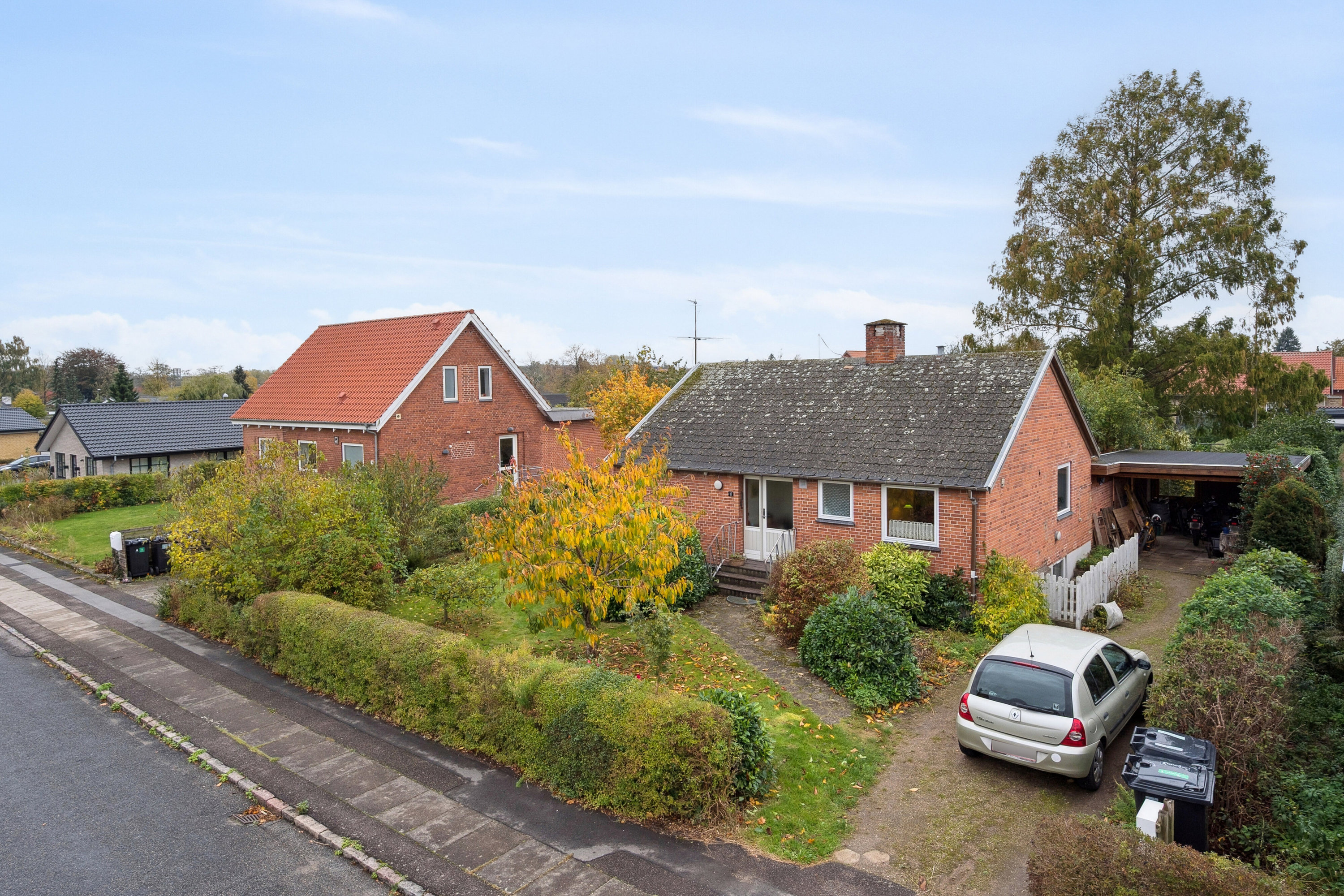 Fremhævet set fra vejen billede i fuldskærmstilstand. Billede af Snerlevej 18, 4000 Roskilde