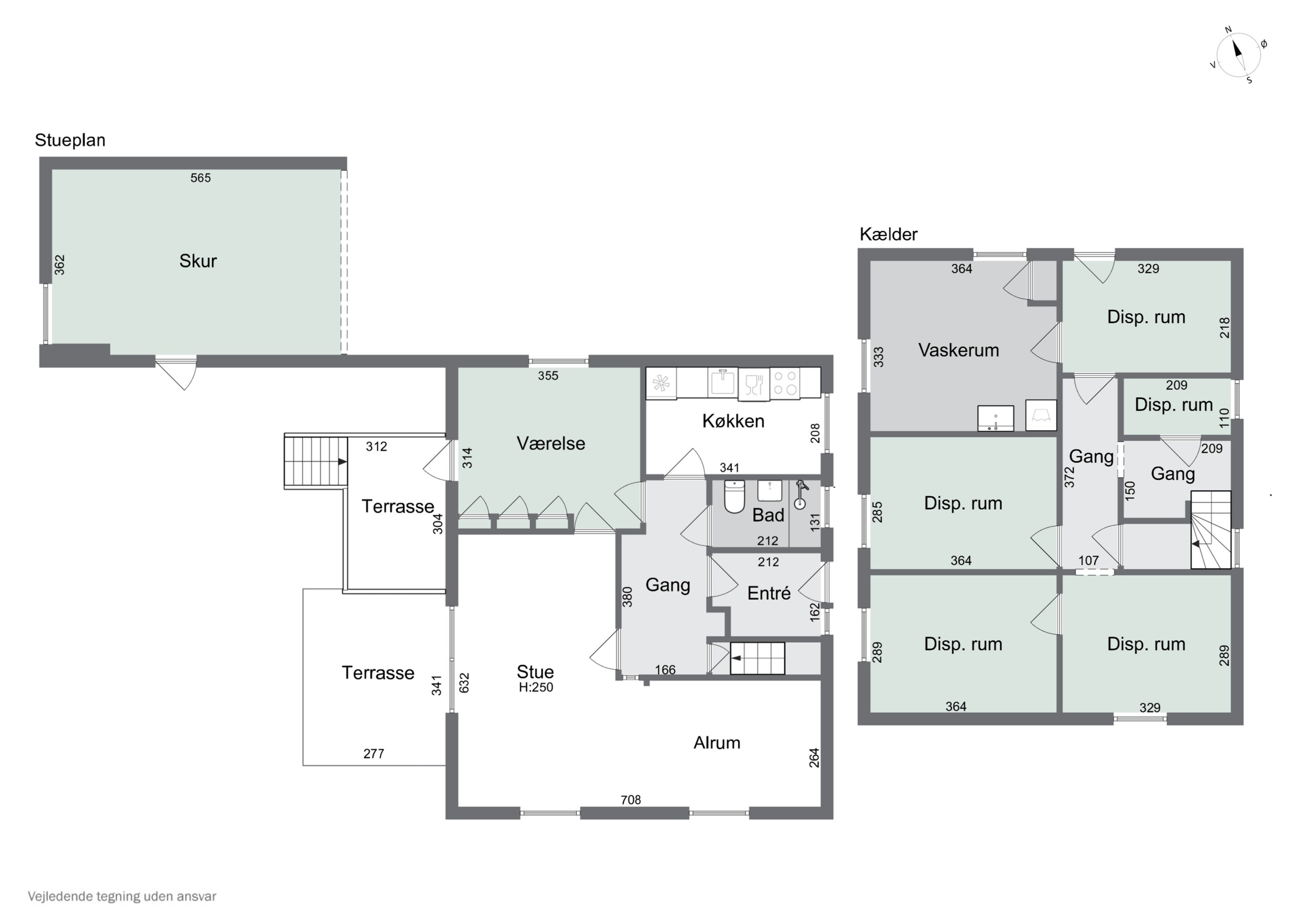 Plantegninger billede af Snerlevej 18, 4000 Roskilde