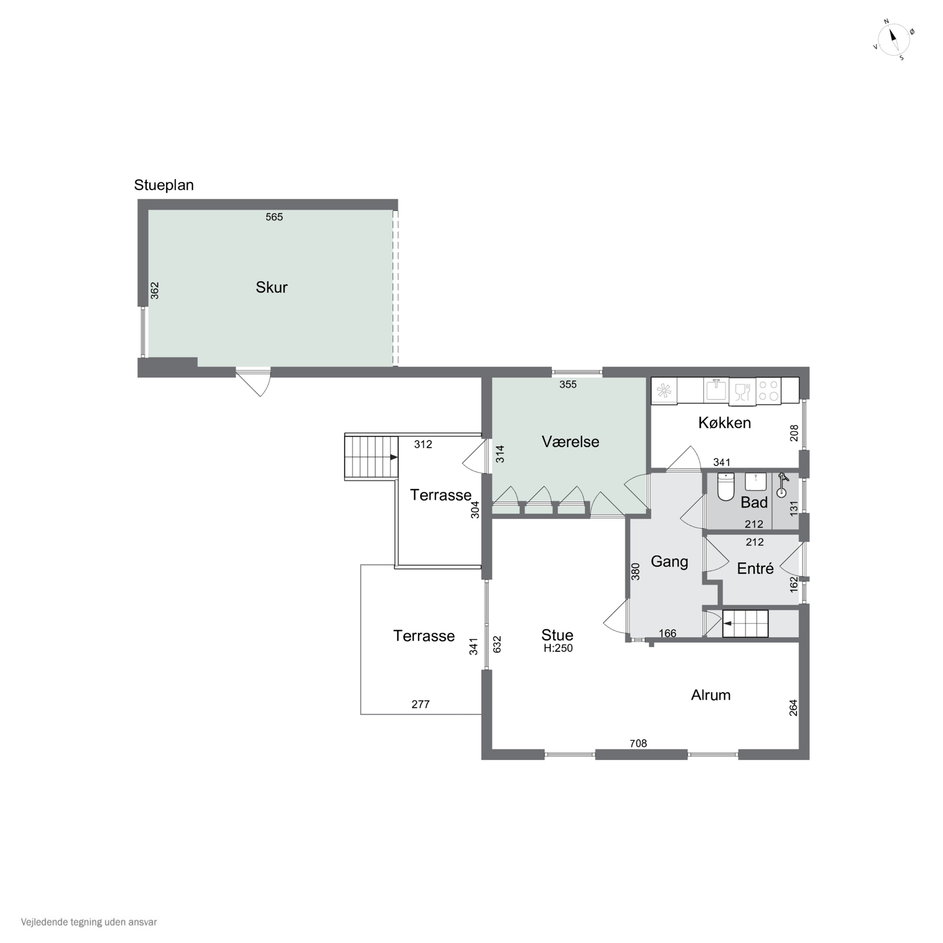 Plantegninger billede af Snerlevej 18, 4000 Roskilde