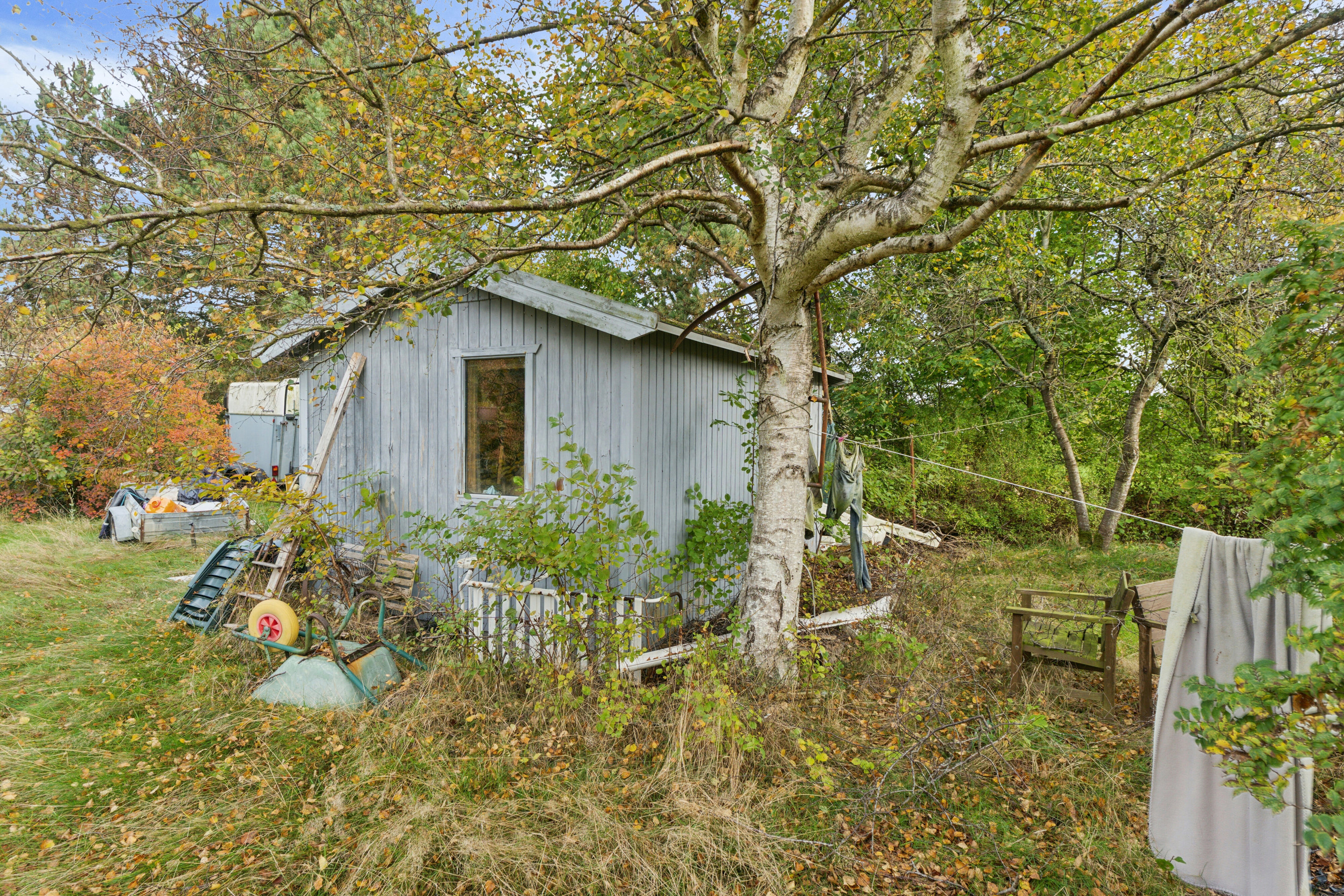 Fremhævet set fra haven billede i fuldskærmstilstand. Billede af Stjernevej 5, Kaldred, 4593 Eskebjerg