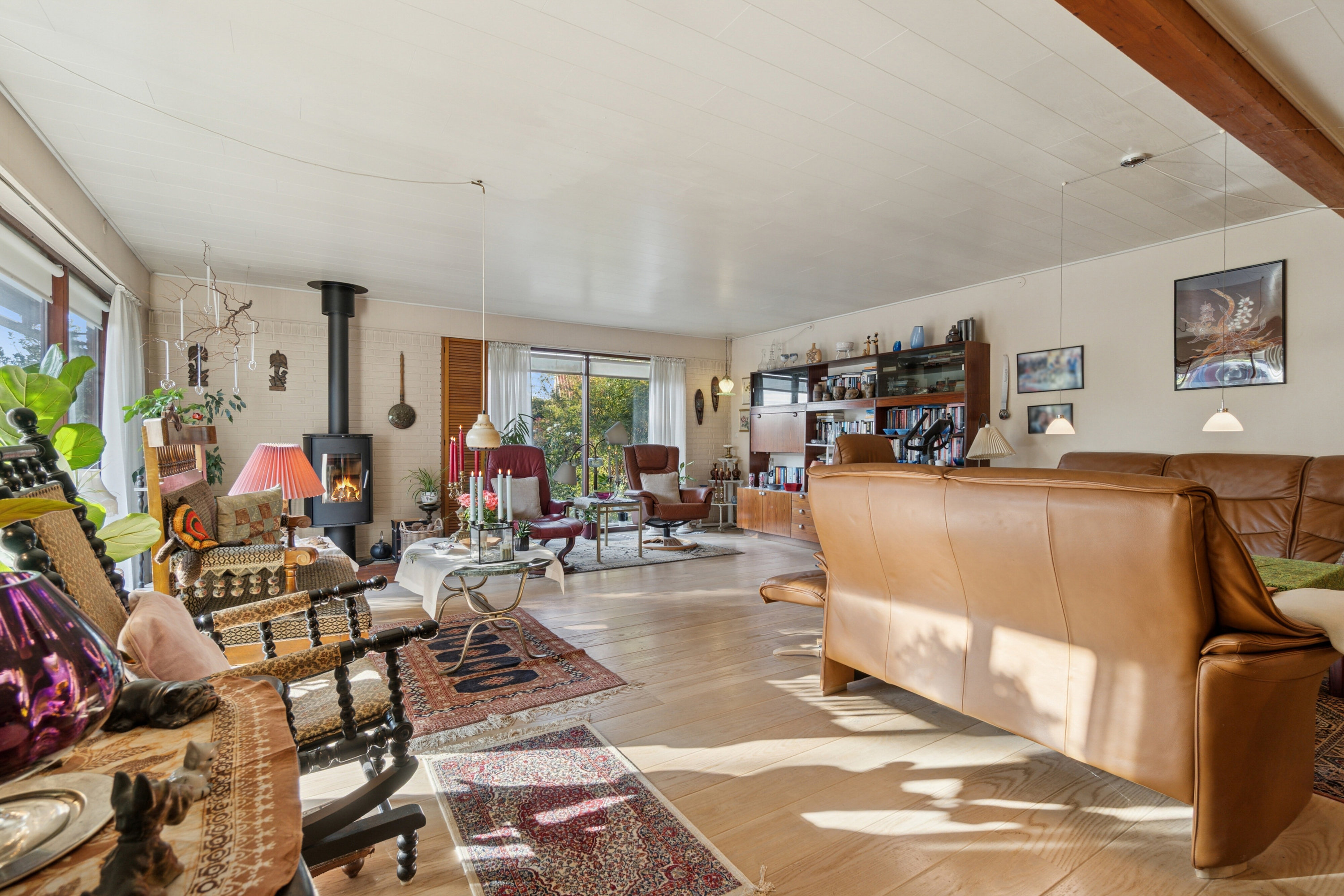 Fremhævet stue billede i fuldskærmstilstand. Billede af Pingels Alle 72, Rønne, 3700 Rønne