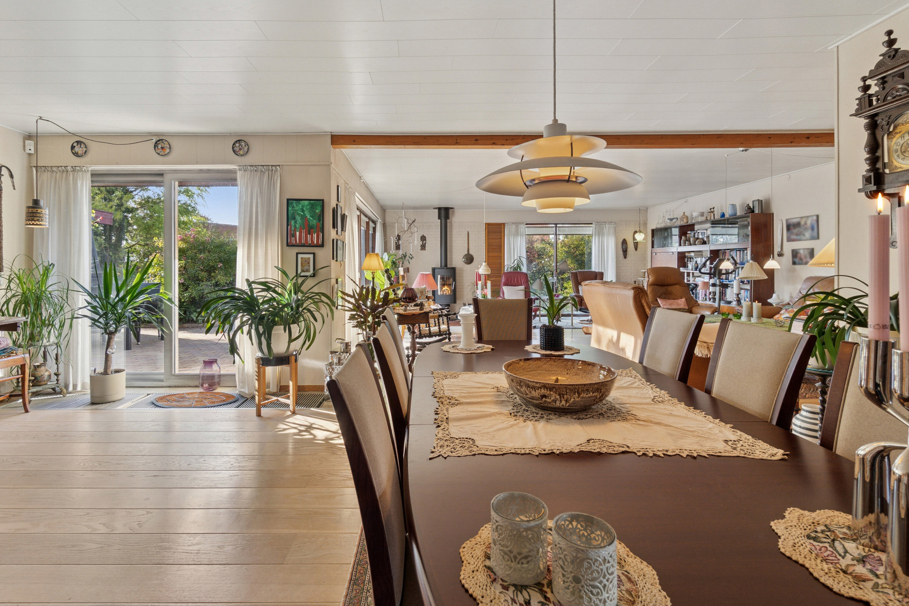 Fremhævet spisestue billede i fuldskærmstilstand. Billede af Pingels Alle 72, Rønne, 3700 Rønne