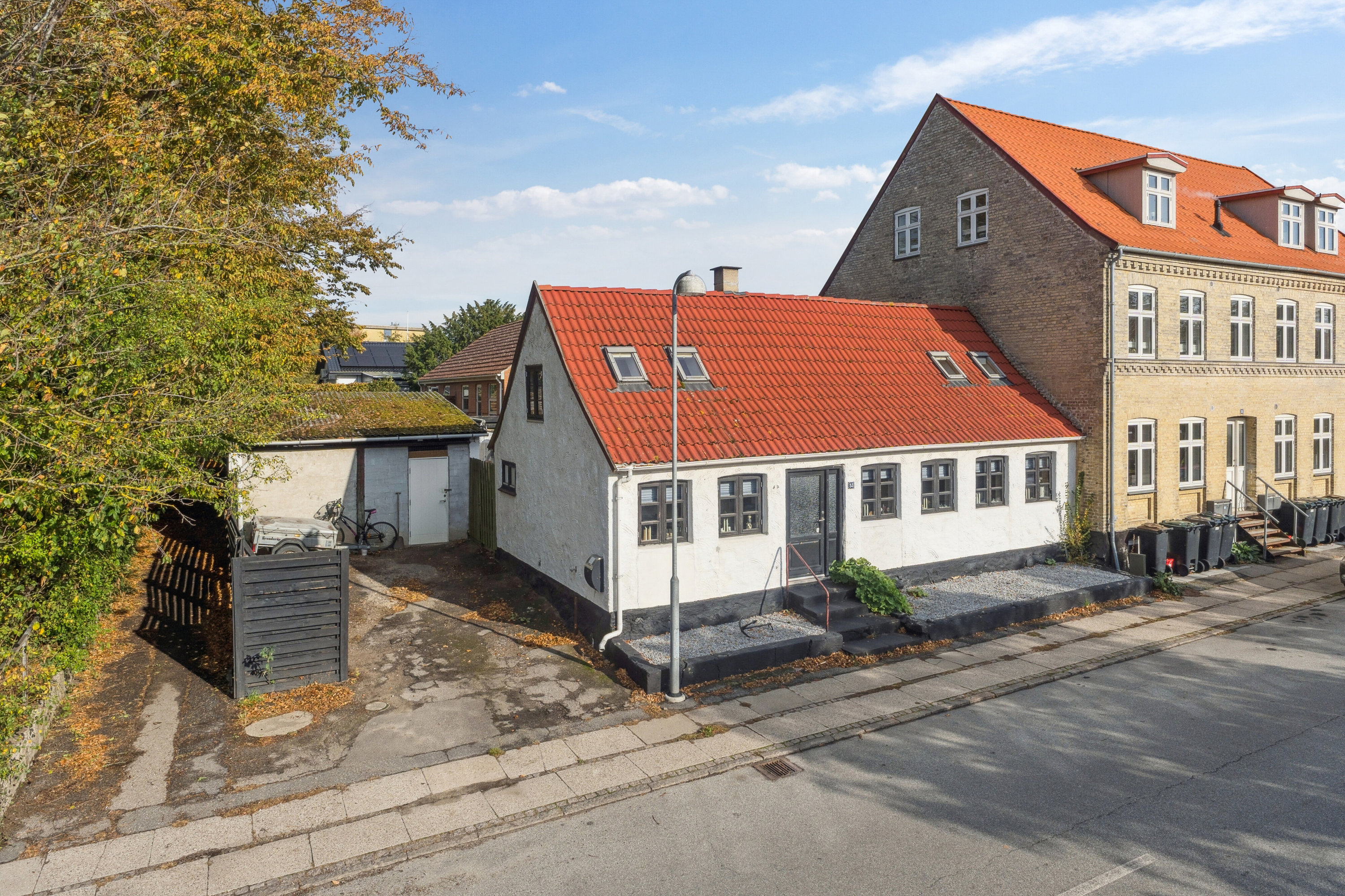 Fremhævet set fra vejen billede i fuldskærmstilstand. Billede af Havnevej 53, 4230 Skælskør