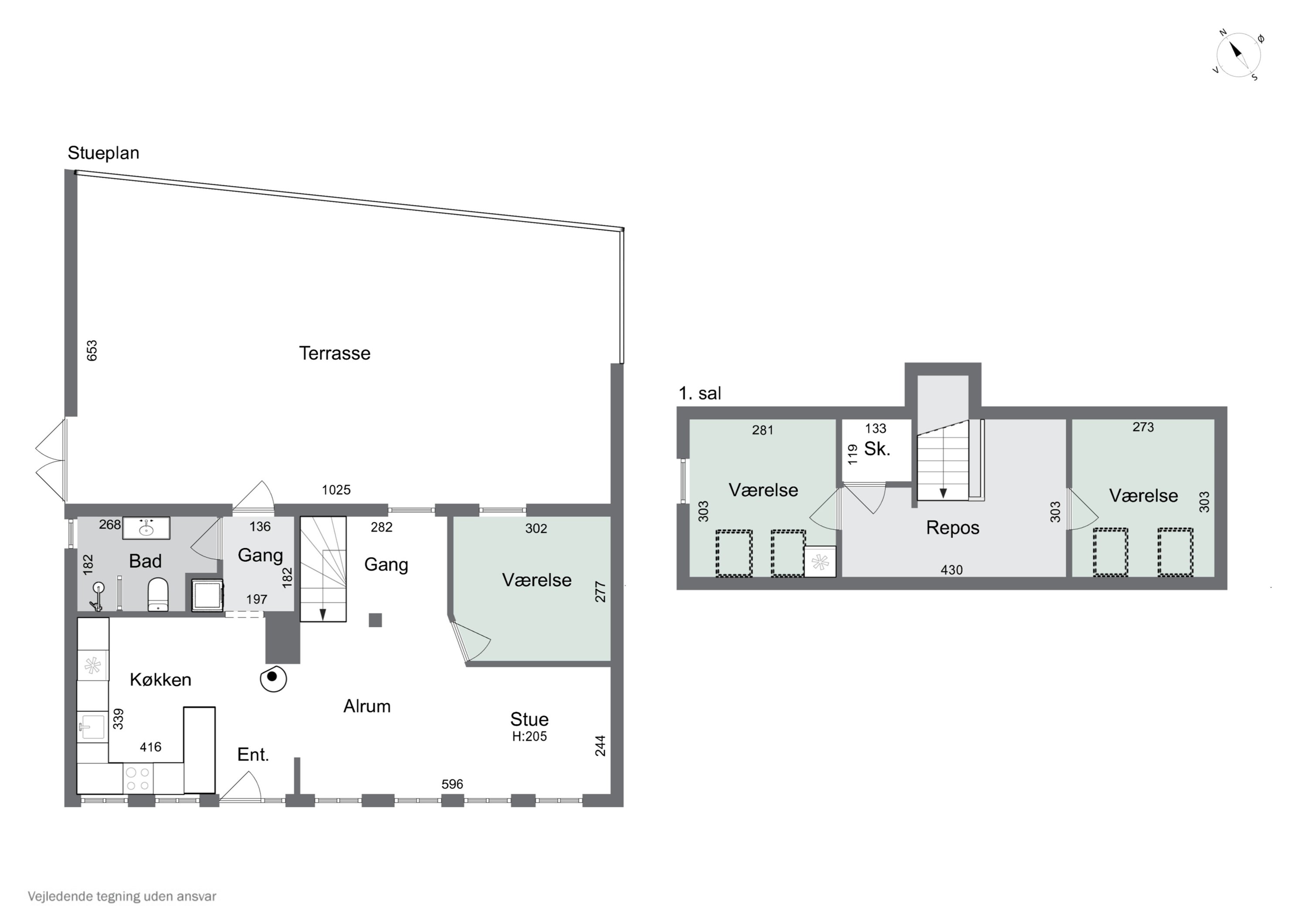 Plantegninger billede af Havnevej 53, 4230 Skælskør
