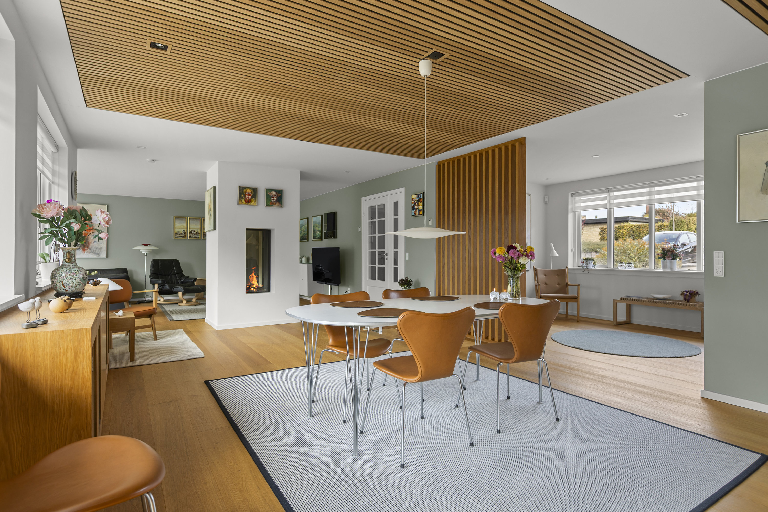 Fremhævet stue billede i fuldskærmstilstand. Billede af Peter Damsvej 29, 4180 Sorø