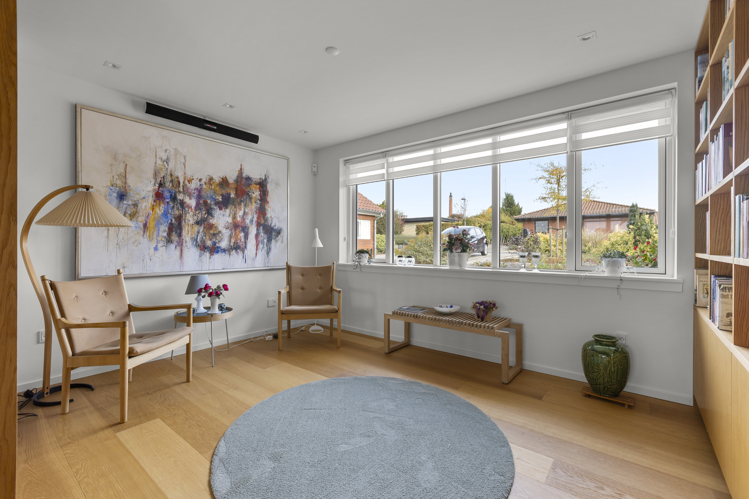 Fremhævet stue billede i fuldskærmstilstand. Billede af Peter Damsvej 29, 4180 Sorø