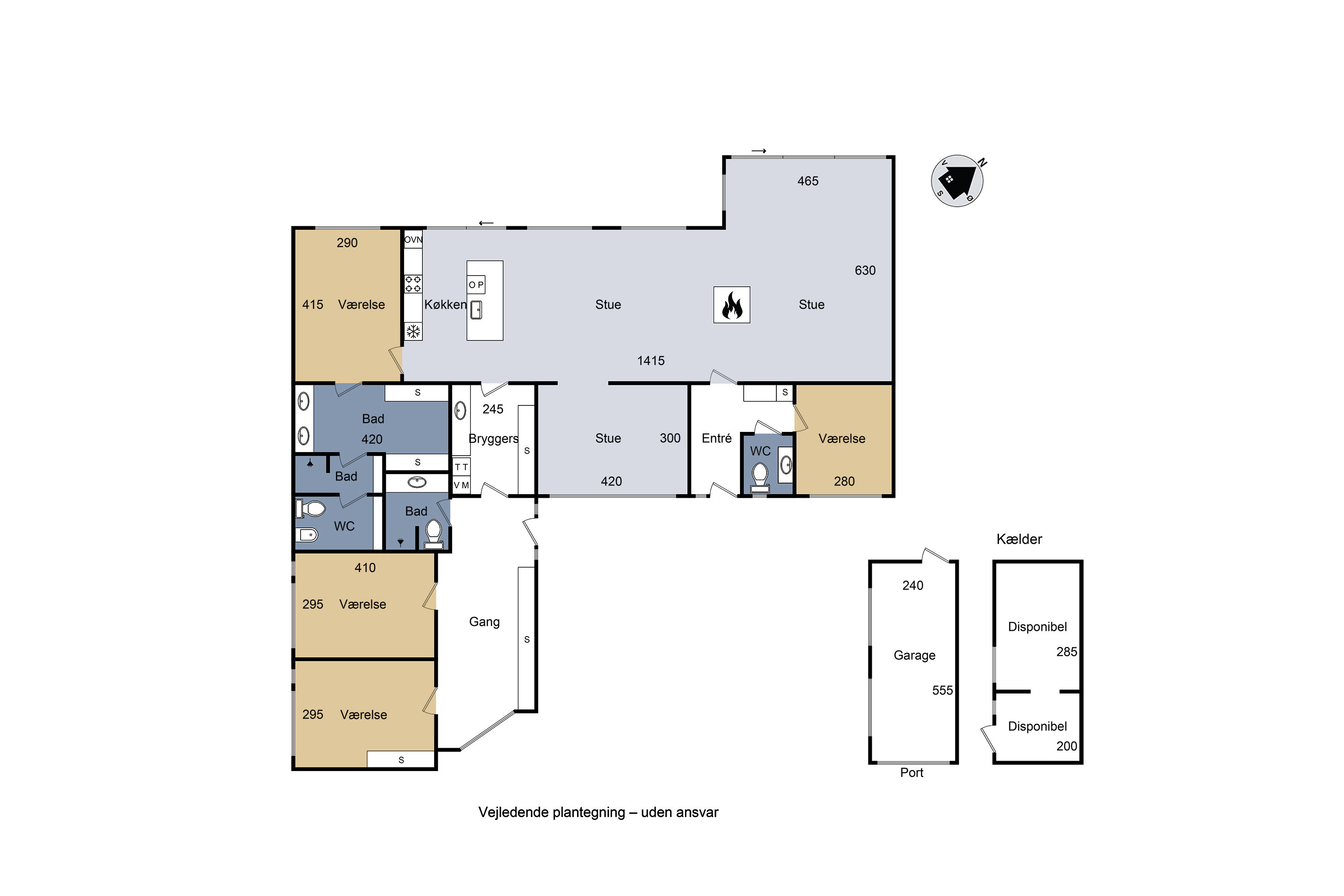 Plantegninger billede af Peter Damsvej 29, 4180 Sorø