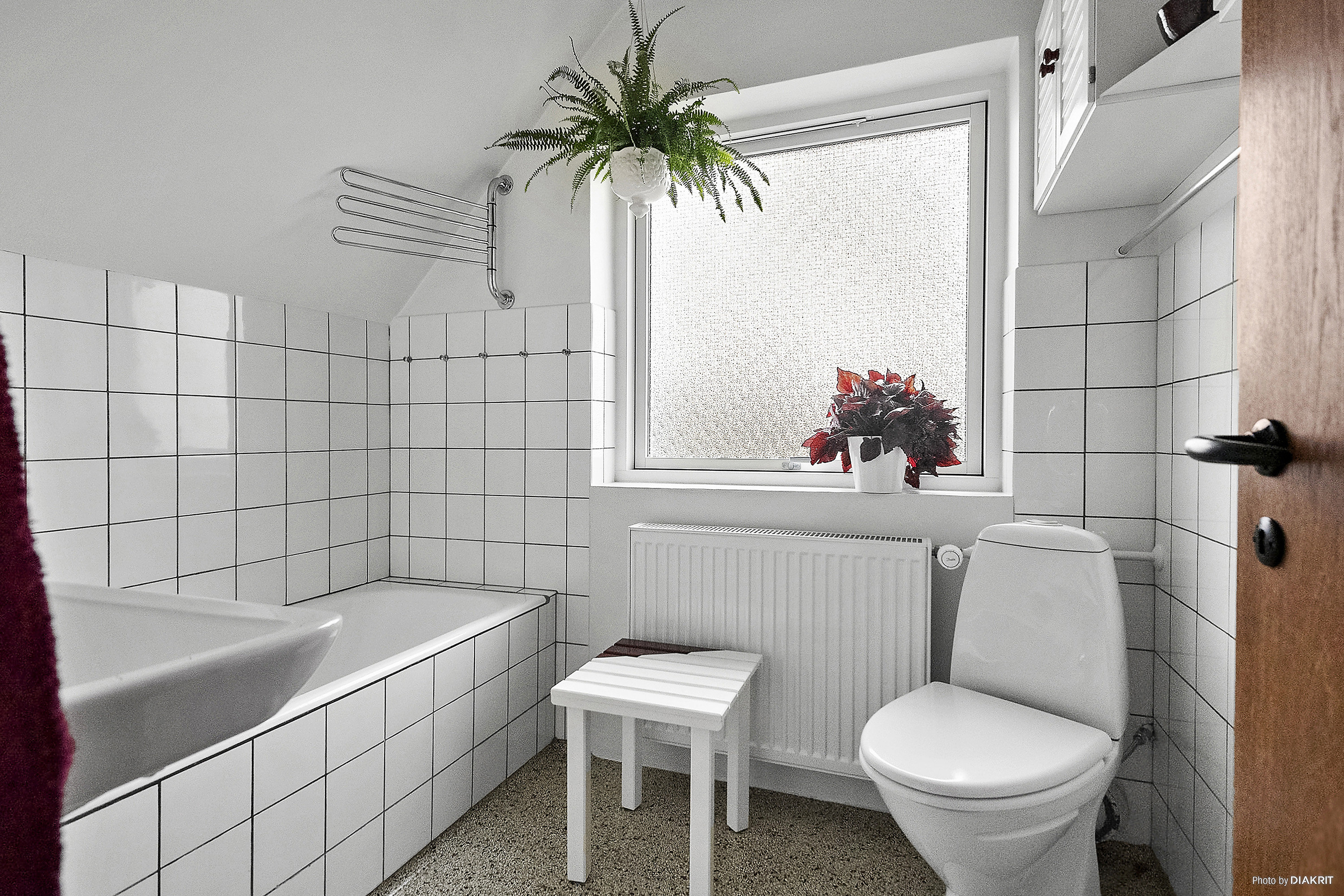 Fremhævet badeværelse billede i fuldskærmstilstand. Billede af Gersdorffsgade 17, 8300 Odder