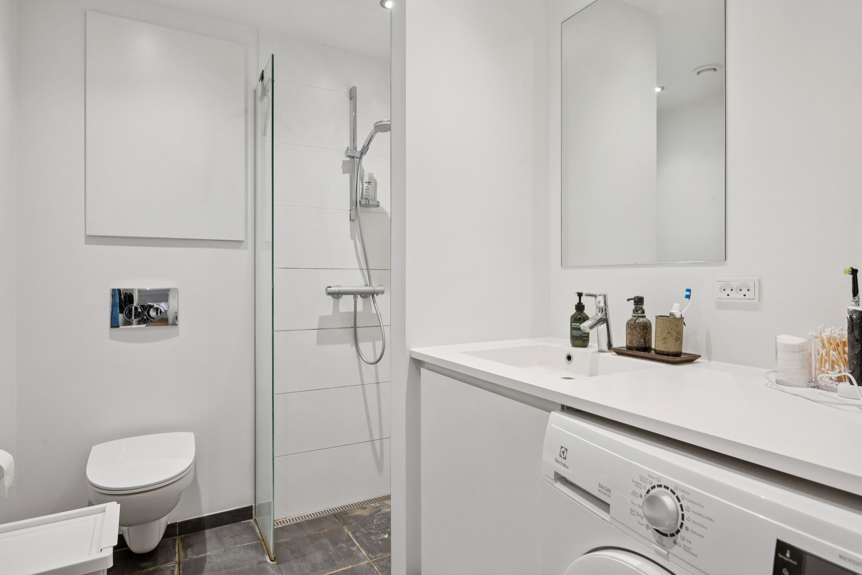 Fremhævet badeværelse billede i fuldskærmstilstand. Billede af Valdemarsgade 11, 4. 3., 8000 Aarhus C