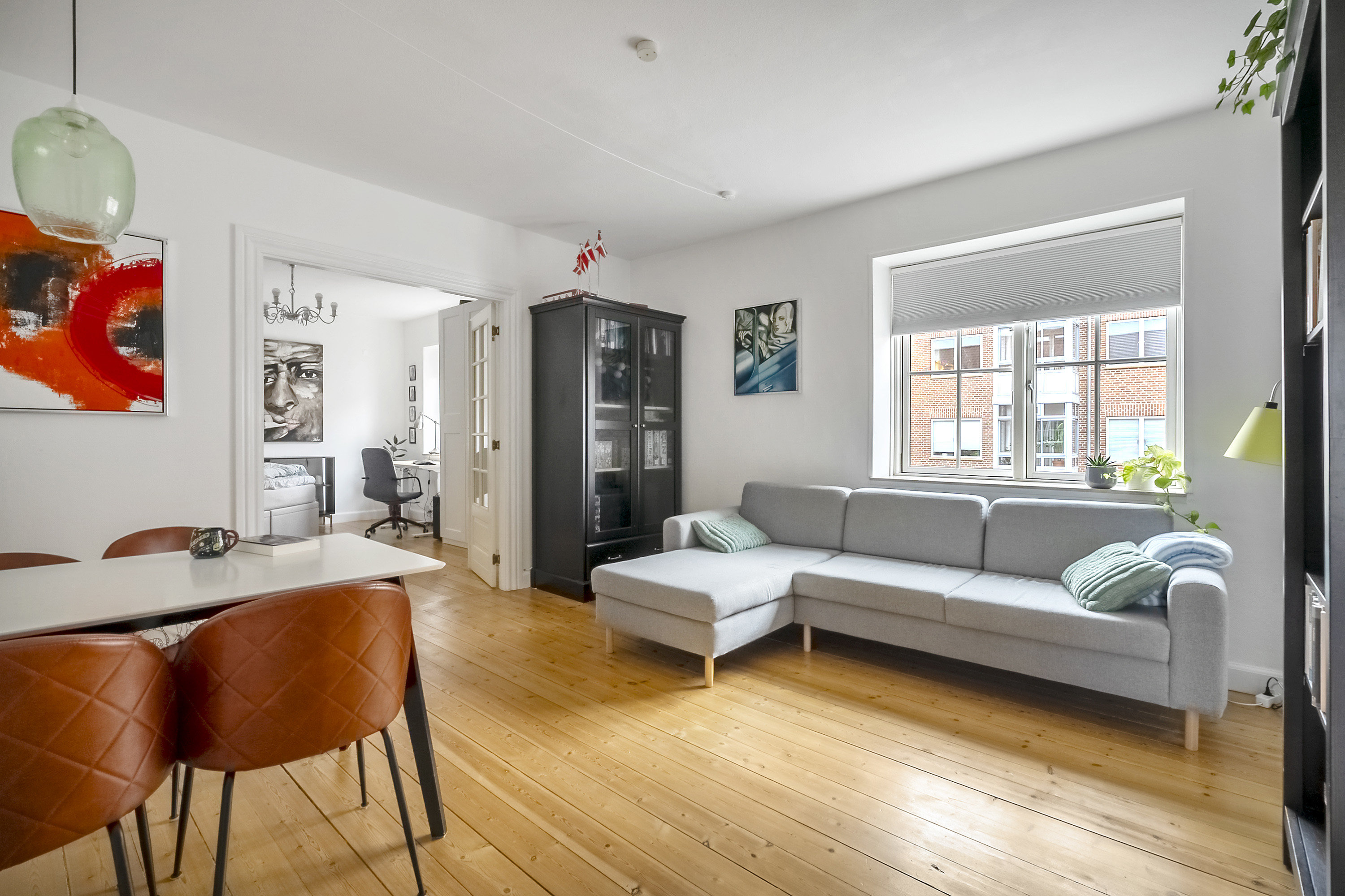 Fremhævet stue billede i fuldskærmstilstand. Billede af Emil Møllers Gade 18, 3. th., 8700 Horsens