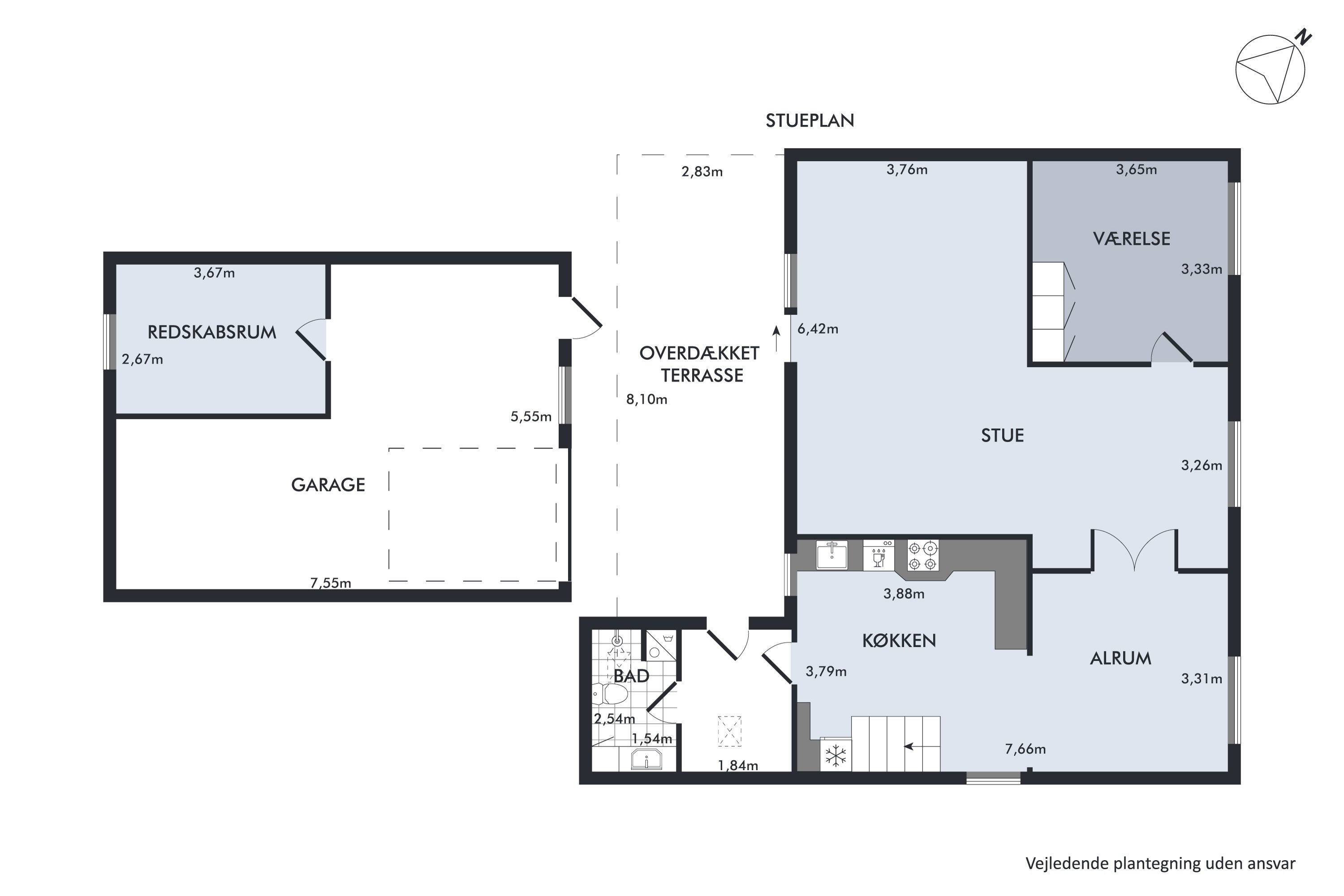 Plantegninger billede af Nørregade 44, 6690 Gørding