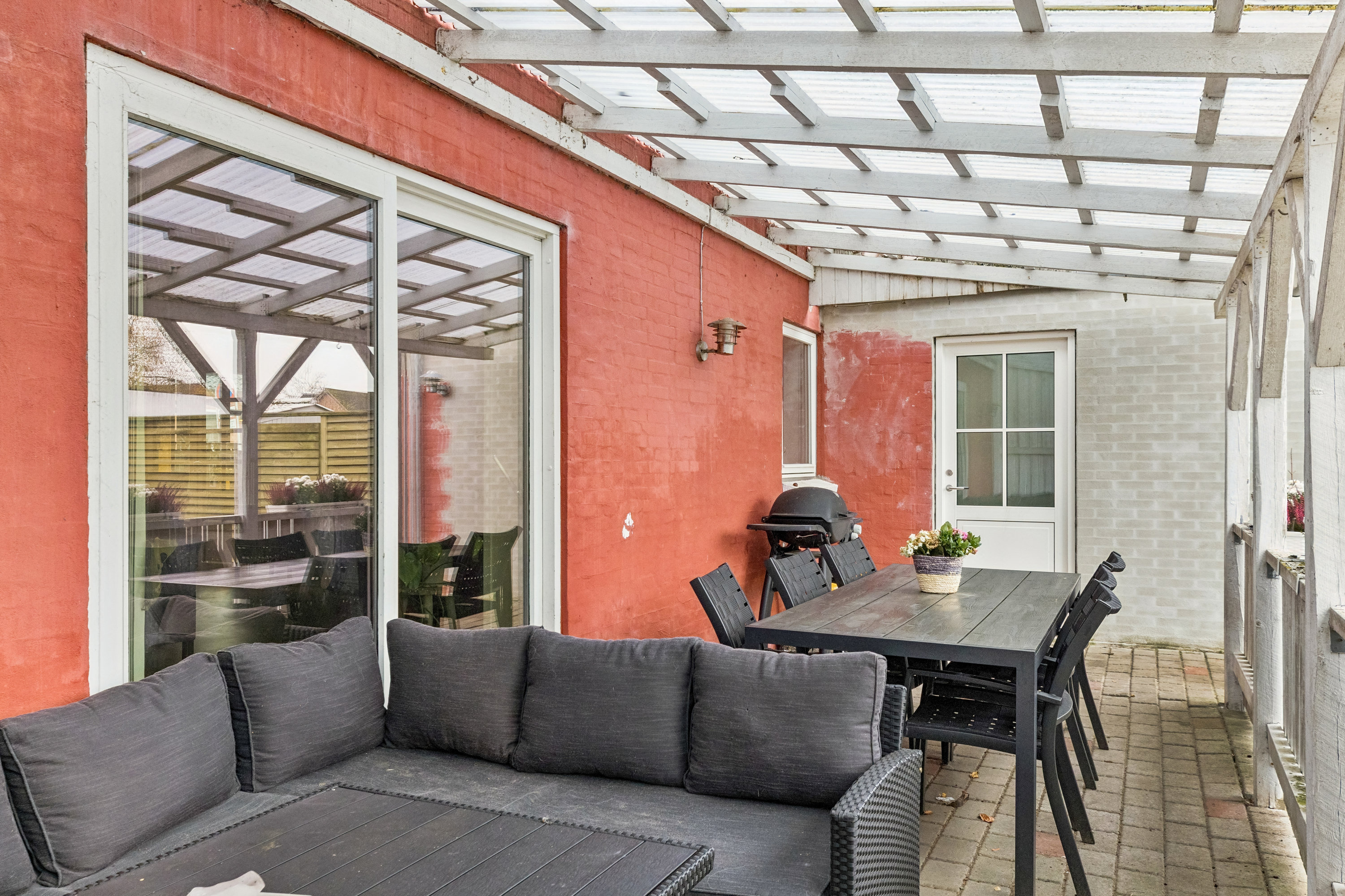 Fremhævet terrasse billede i fuldskærmstilstand. Billede af Nørregade 44, 6690 Gørding