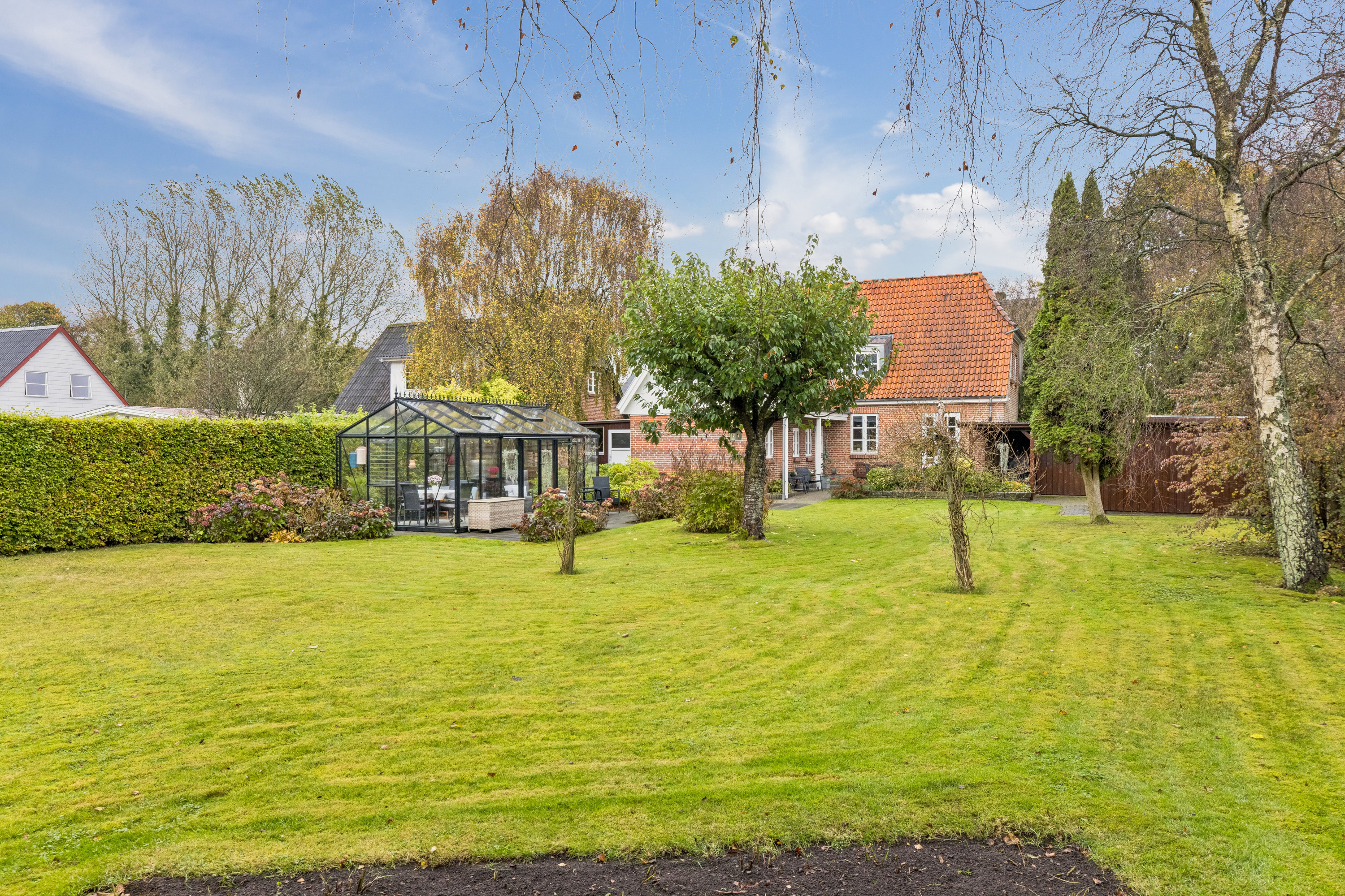 Fremhævet have billede i fuldskærmstilstand. Billede af Ribevej 46, Egebæk, 6760 Ribe