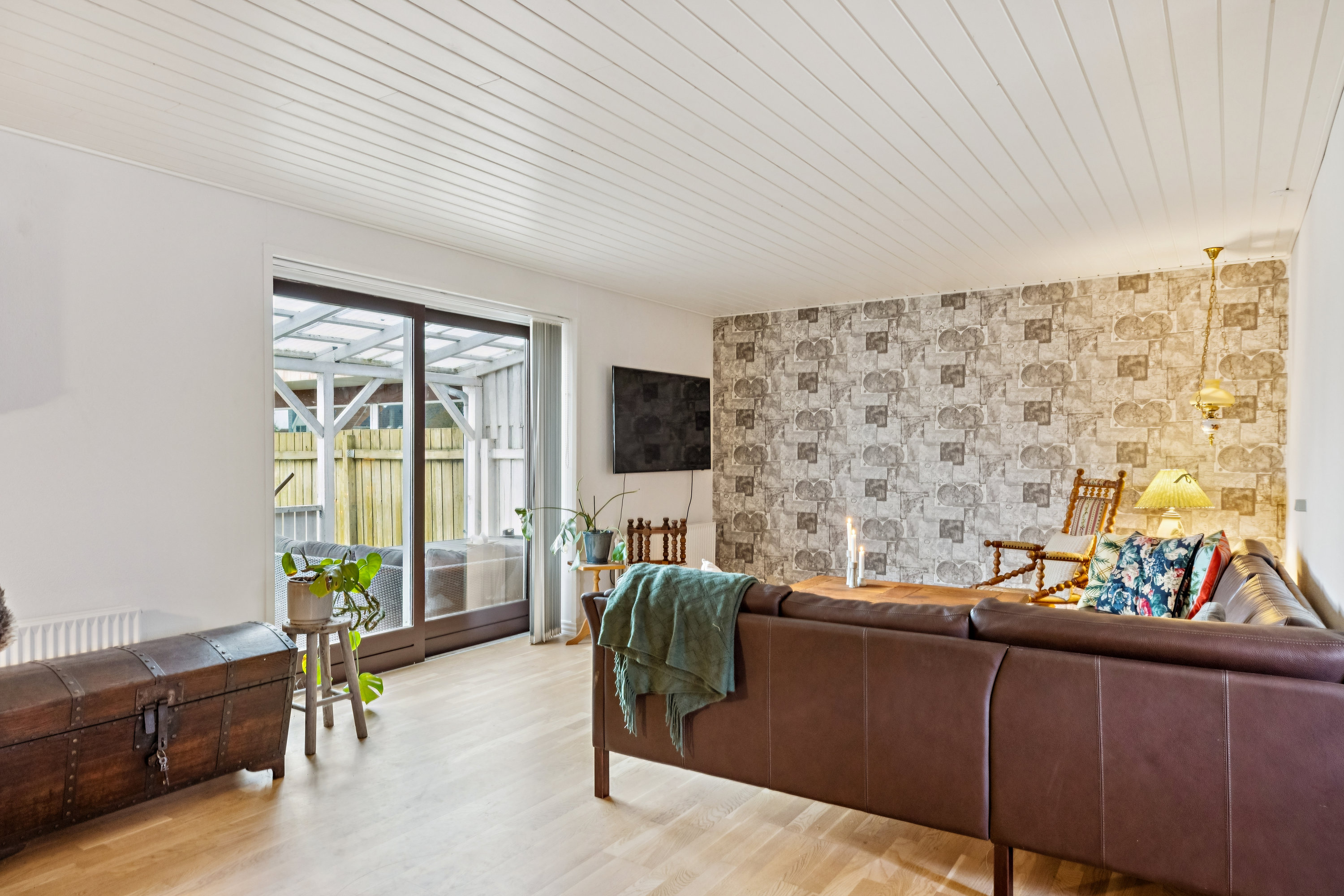 Fremhævet stue billede i fuldskærmstilstand. Billede af Nørregade 44, 6690 Gørding