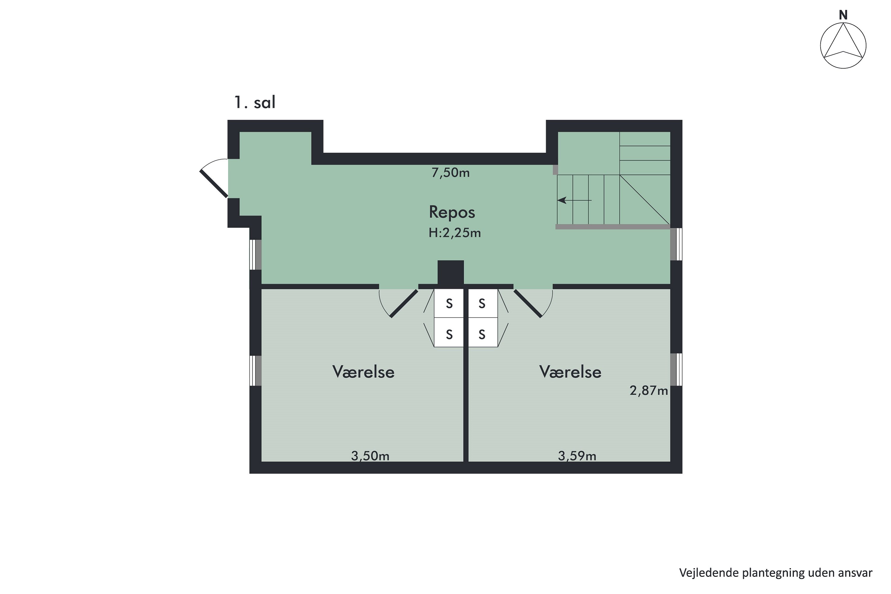 Plantegninger billede af Egernvej 13, 9510 Arden