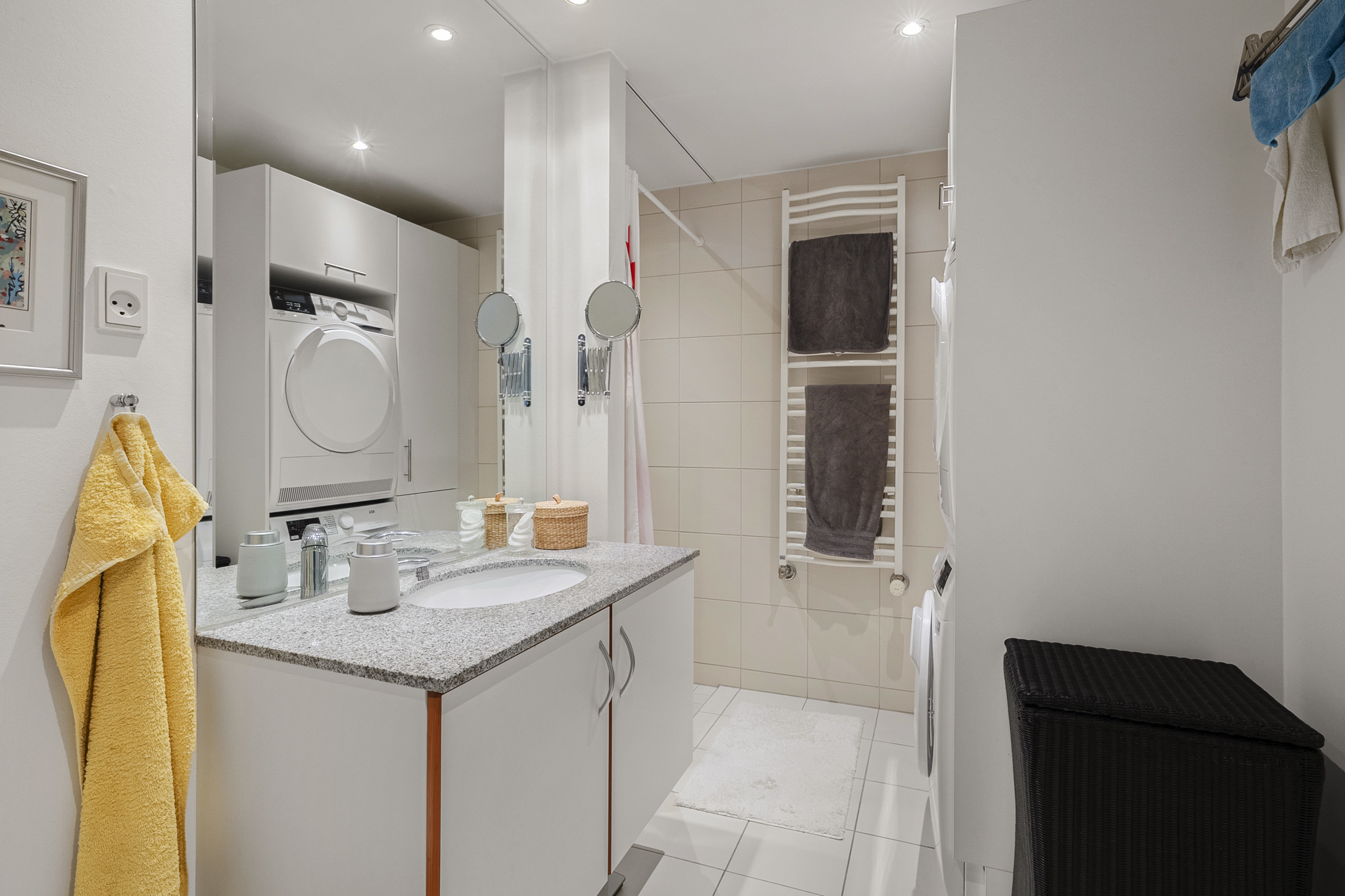 Fremhævet badeværelse billede i fuldskærmstilstand. Billede af Strandvej 37, 2. tv., 4220 Korsør