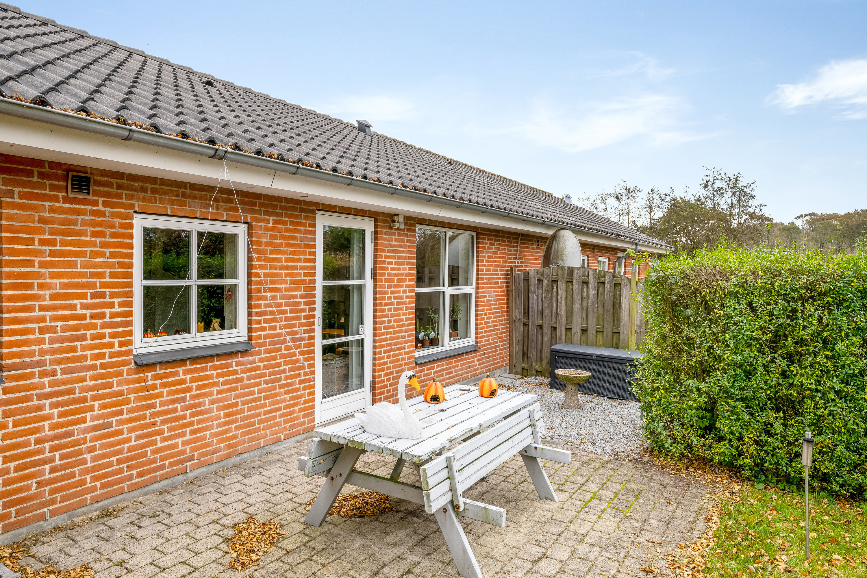 Fremhævet terrasse billede i fuldskærmstilstand. Billede af Parkalle 5B, Lunde, 6830 Nørre Nebel