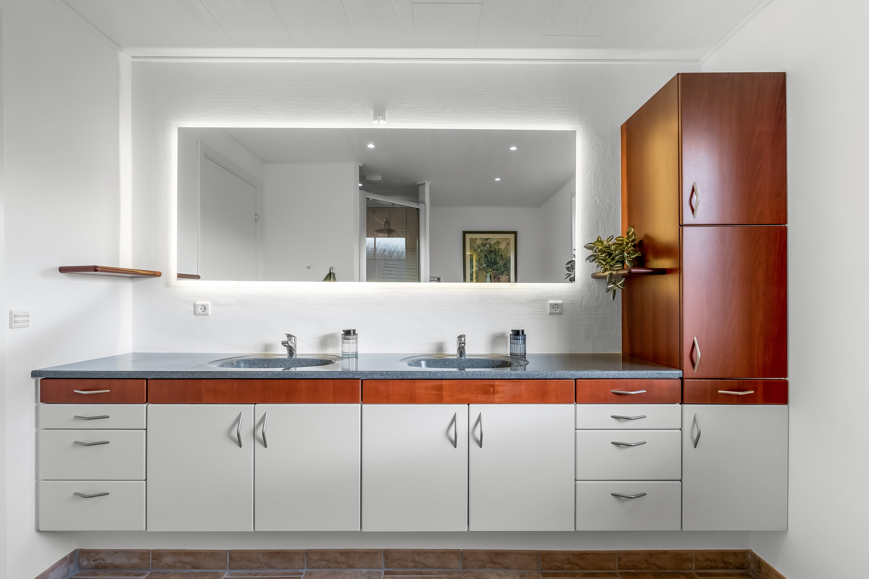 Fremhævet badeværelse billede i fuldskærmstilstand. Billede af Ahornvej 20, Abild, 6270 Tønder