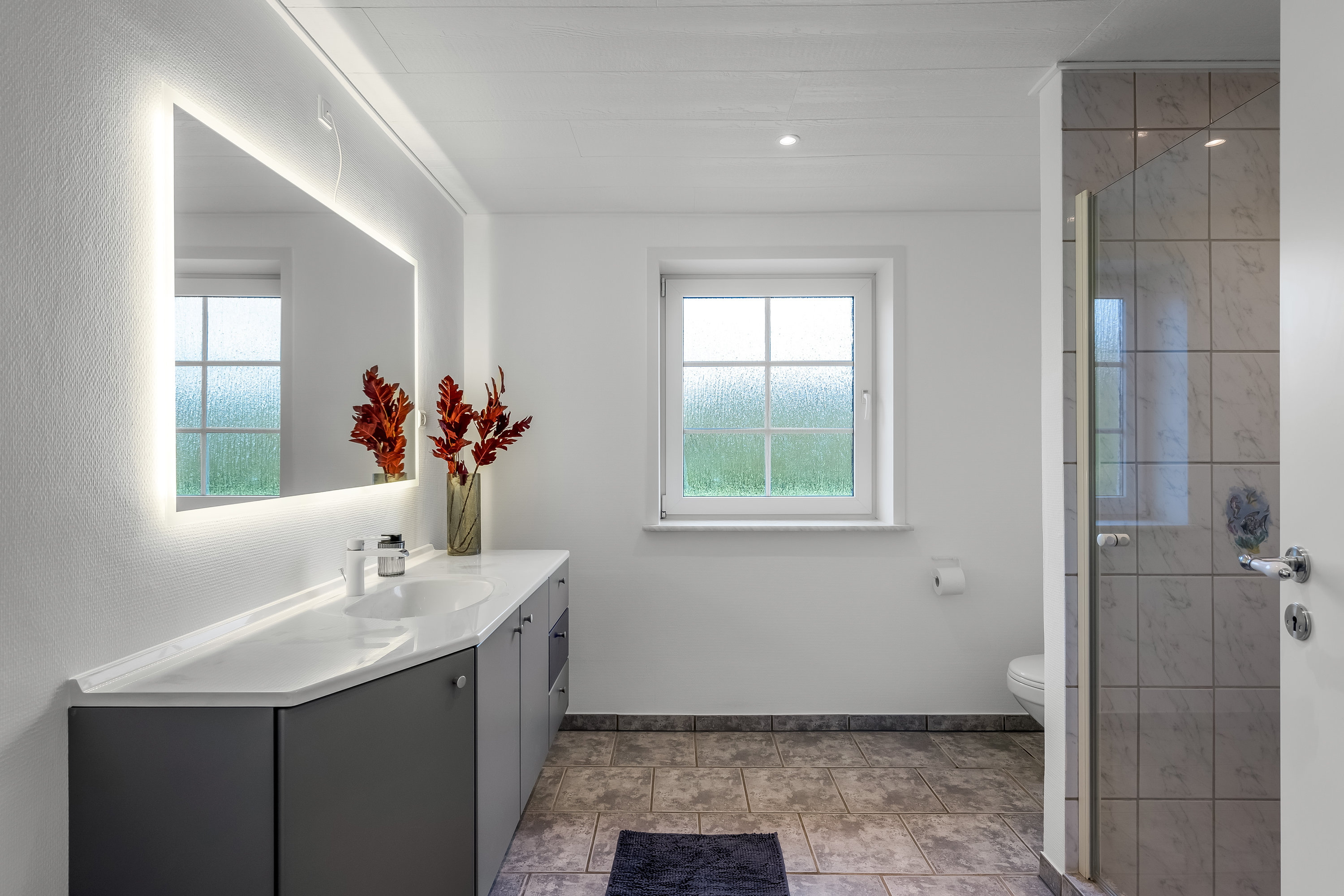 Fremhævet toilet billede i fuldskærmstilstand. Billede af Ahornvej 20, Abild, 6270 Tønder