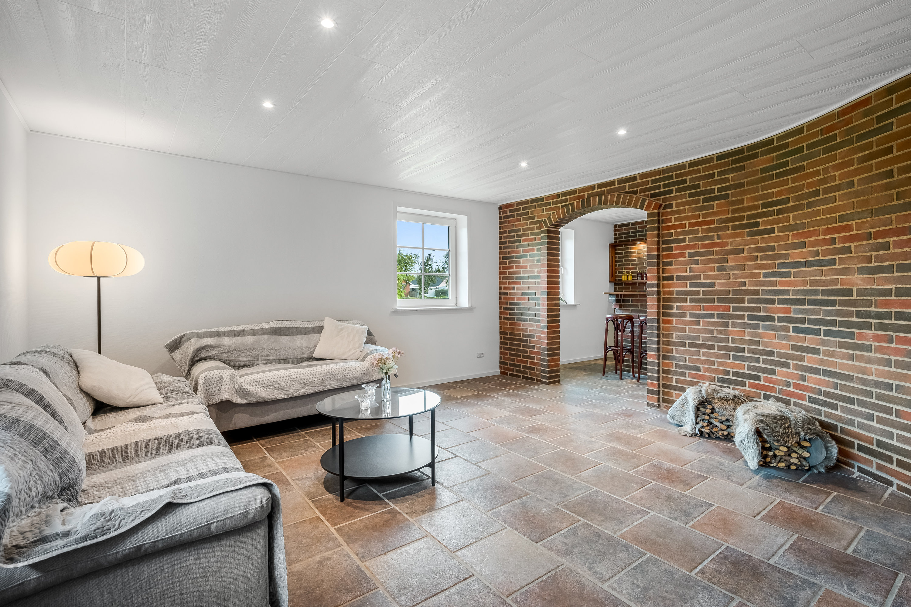 Fremhævet stue billede i fuldskærmstilstand. Billede af Ahornvej 20, Abild, 6270 Tønder