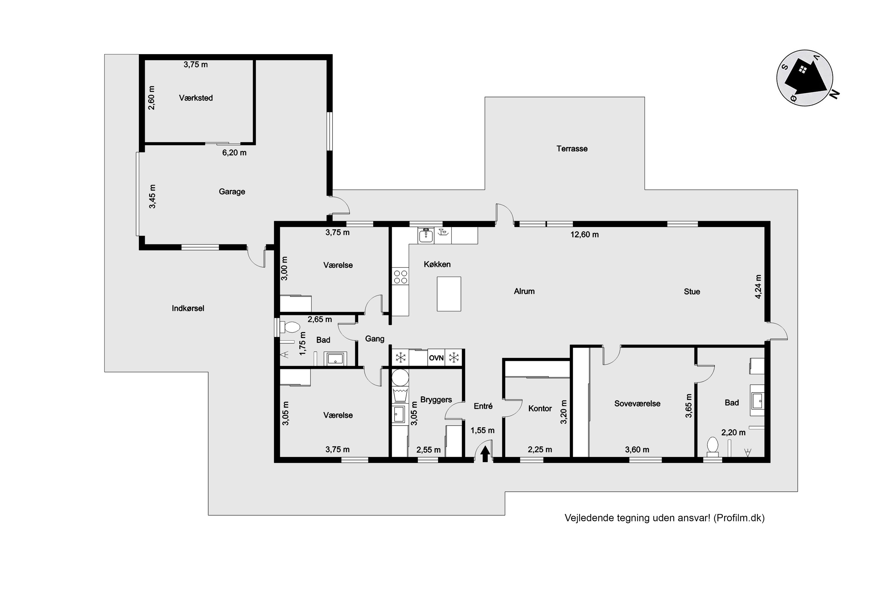 Plantegninger billede af Folden 25, 7500 Holstebro