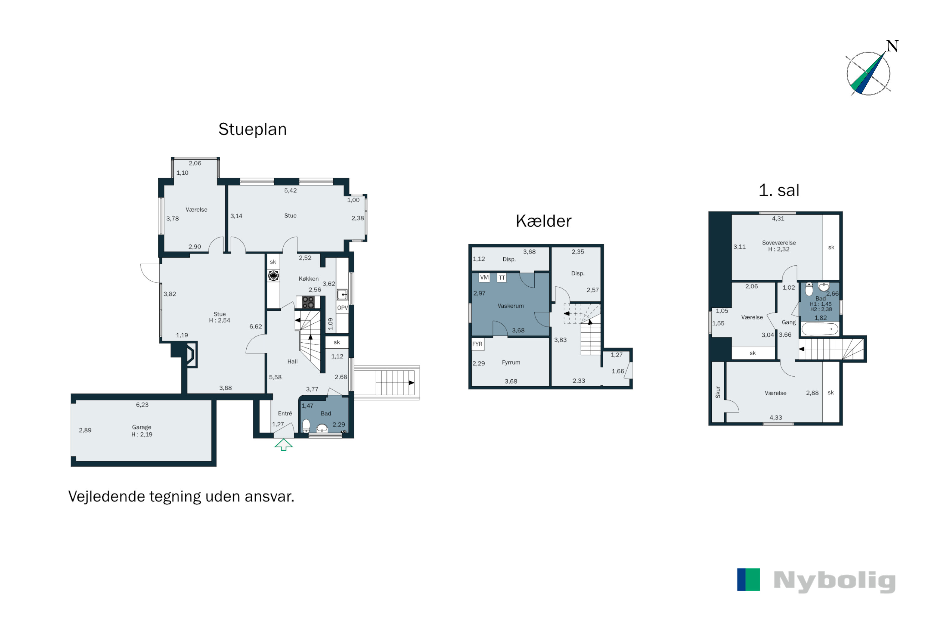 Plantegninger billede af Ellesøpark 40, 2950 Vedbæk