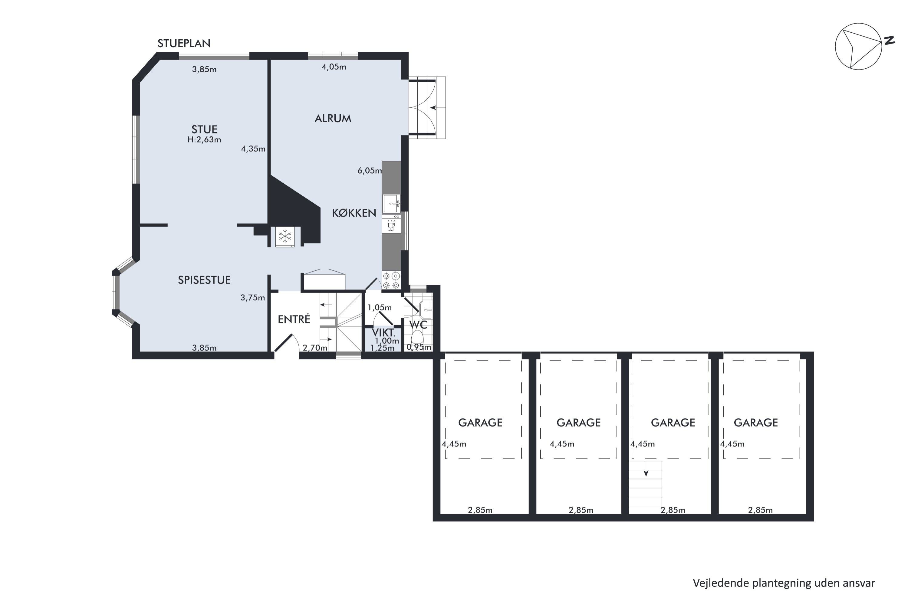 Plantegninger billede af Nørrebrogade 40, 8900 Randers C