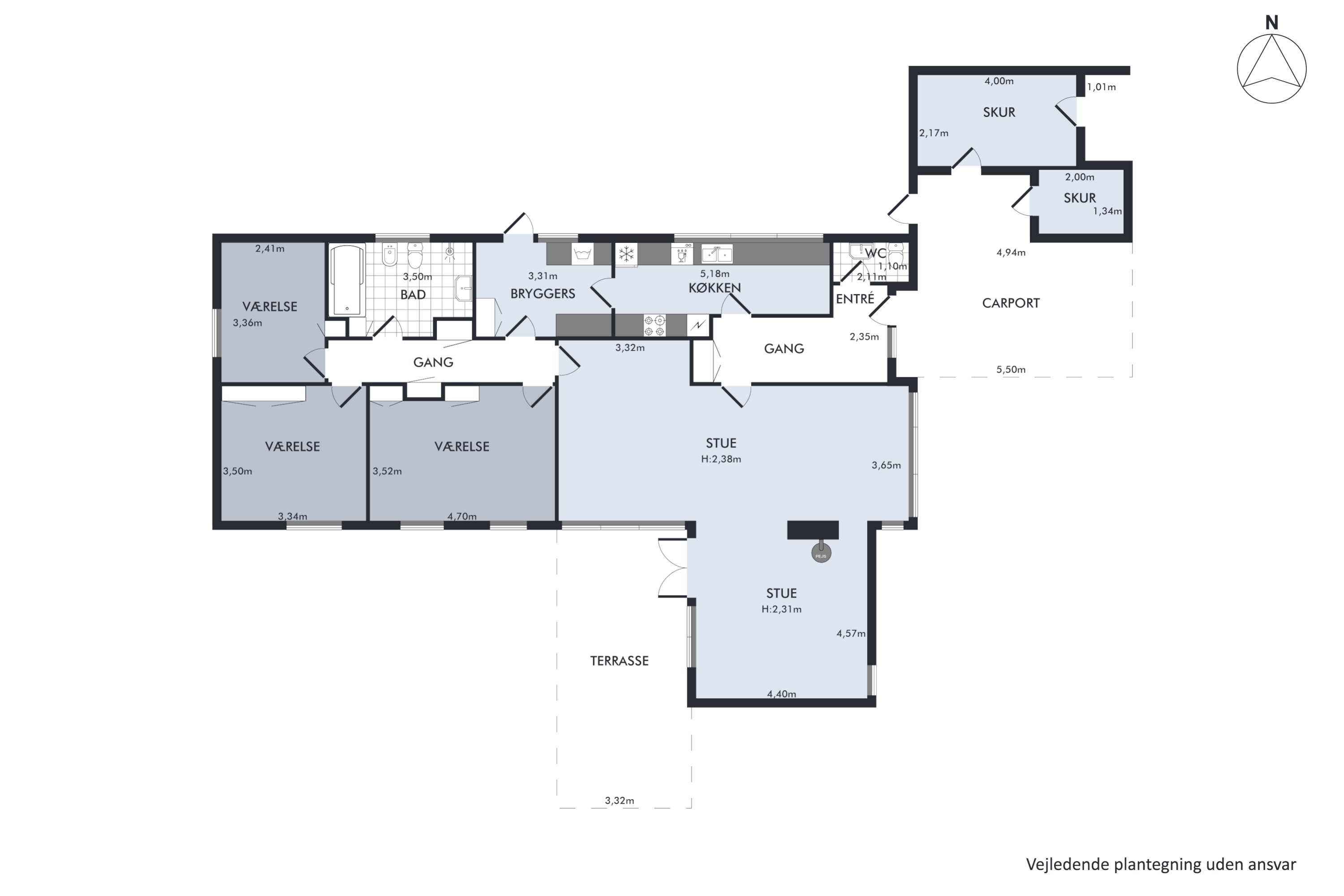 Plantegninger billede af Valby Søndergade 29, 2630 Taastrup