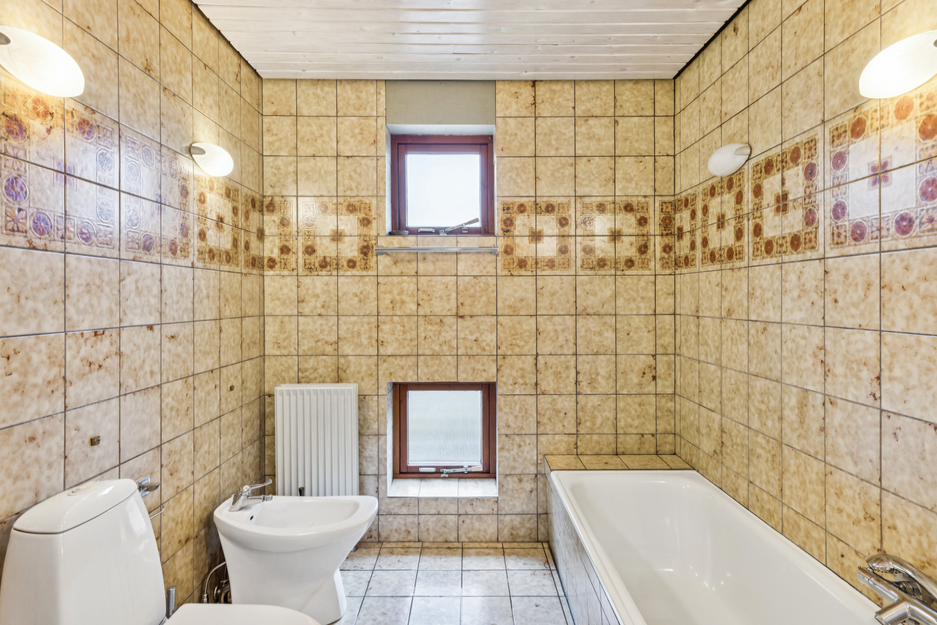 Fremhævet badeværelse billede i fuldskærmstilstand. Billede af Grødehøjvænget 20, Feldballe, 8410 Rønde