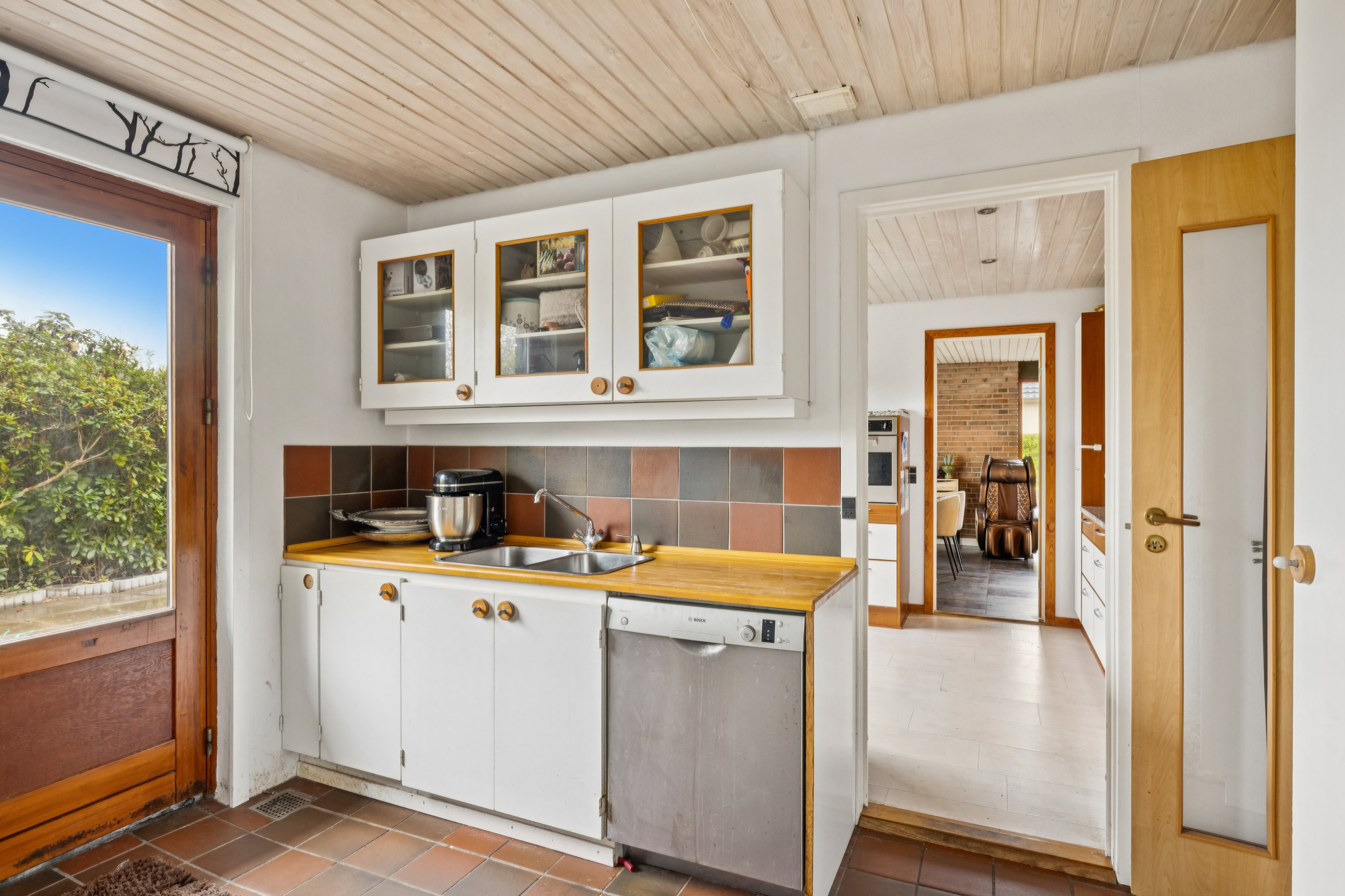 Fremhævet køkken billede i fuldskærmstilstand. Billede af Grødehøjvænget 20, Feldballe, 8410 Rønde