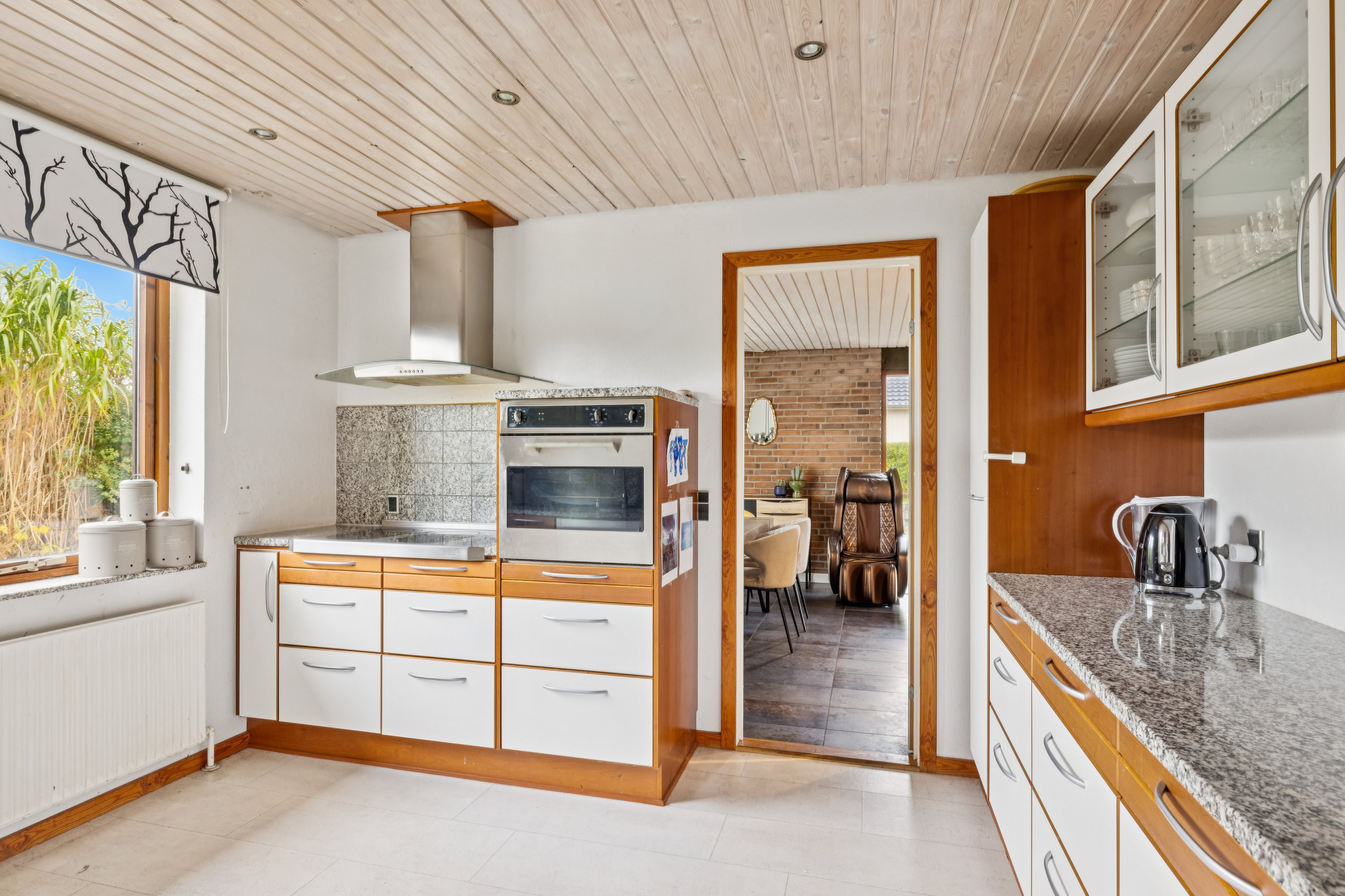 Fremhævet køkken billede i fuldskærmstilstand. Billede af Grødehøjvænget 20, Feldballe, 8410 Rønde