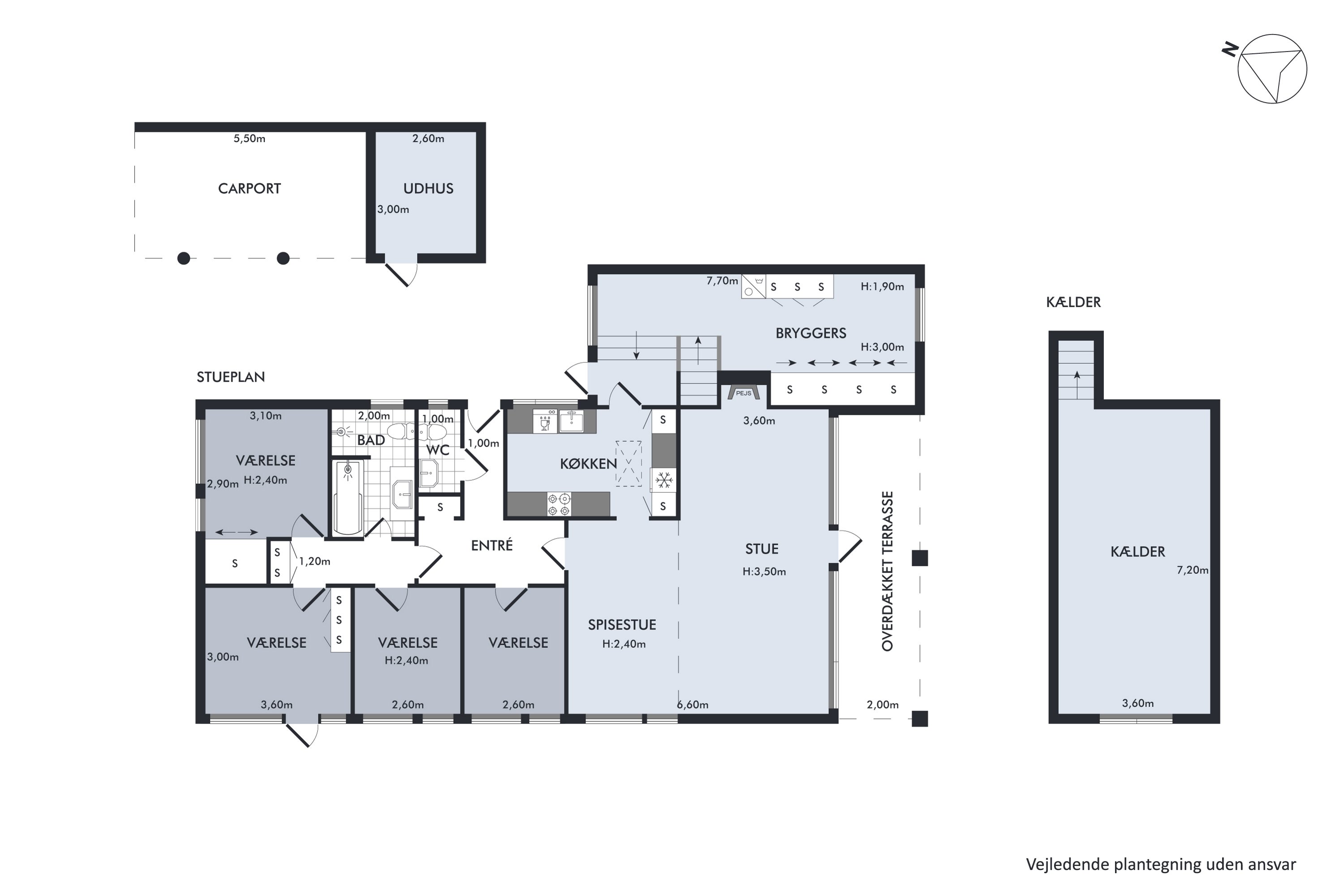 Plantegninger billede af Pilehavevænge 43, 2625 Vallensbæk