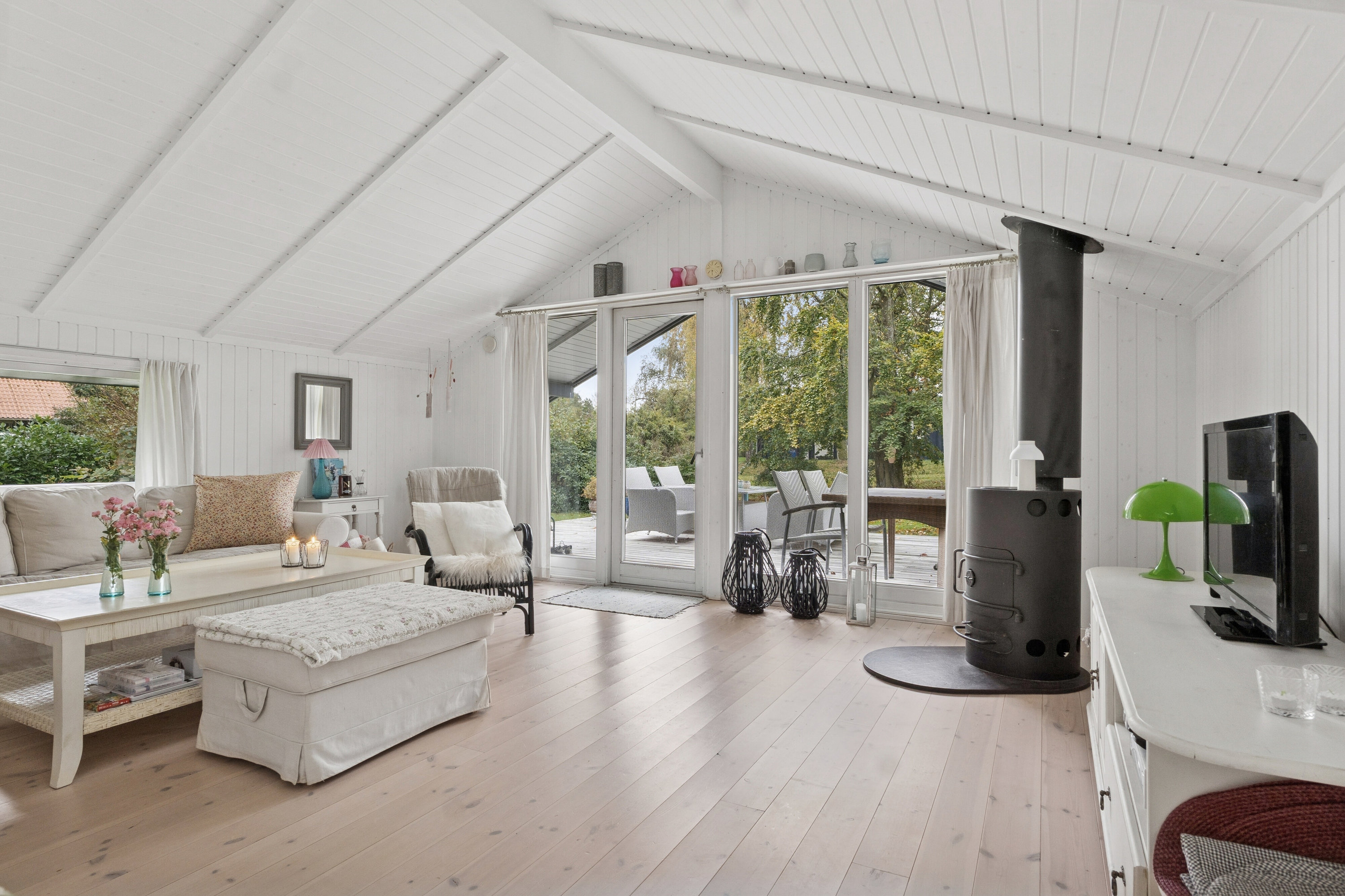 Fremhævet stue billede i fuldskærmstilstand. Billede af Drosselholmvej 11, Nygård, 4500 Nykøbing Sj