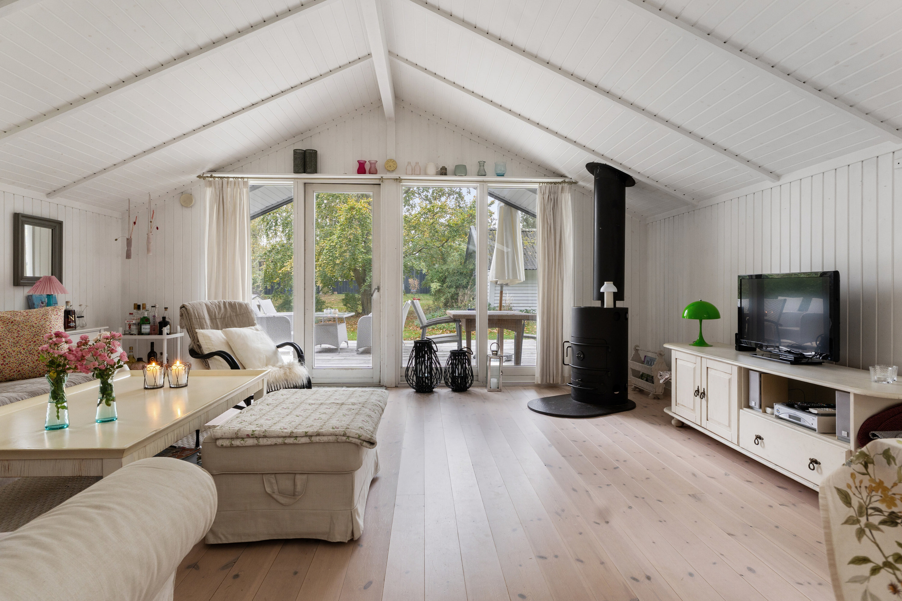 Fremhævet stue billede i fuldskærmstilstand. Billede af Drosselholmvej 11, Nygård, 4500 Nykøbing Sj