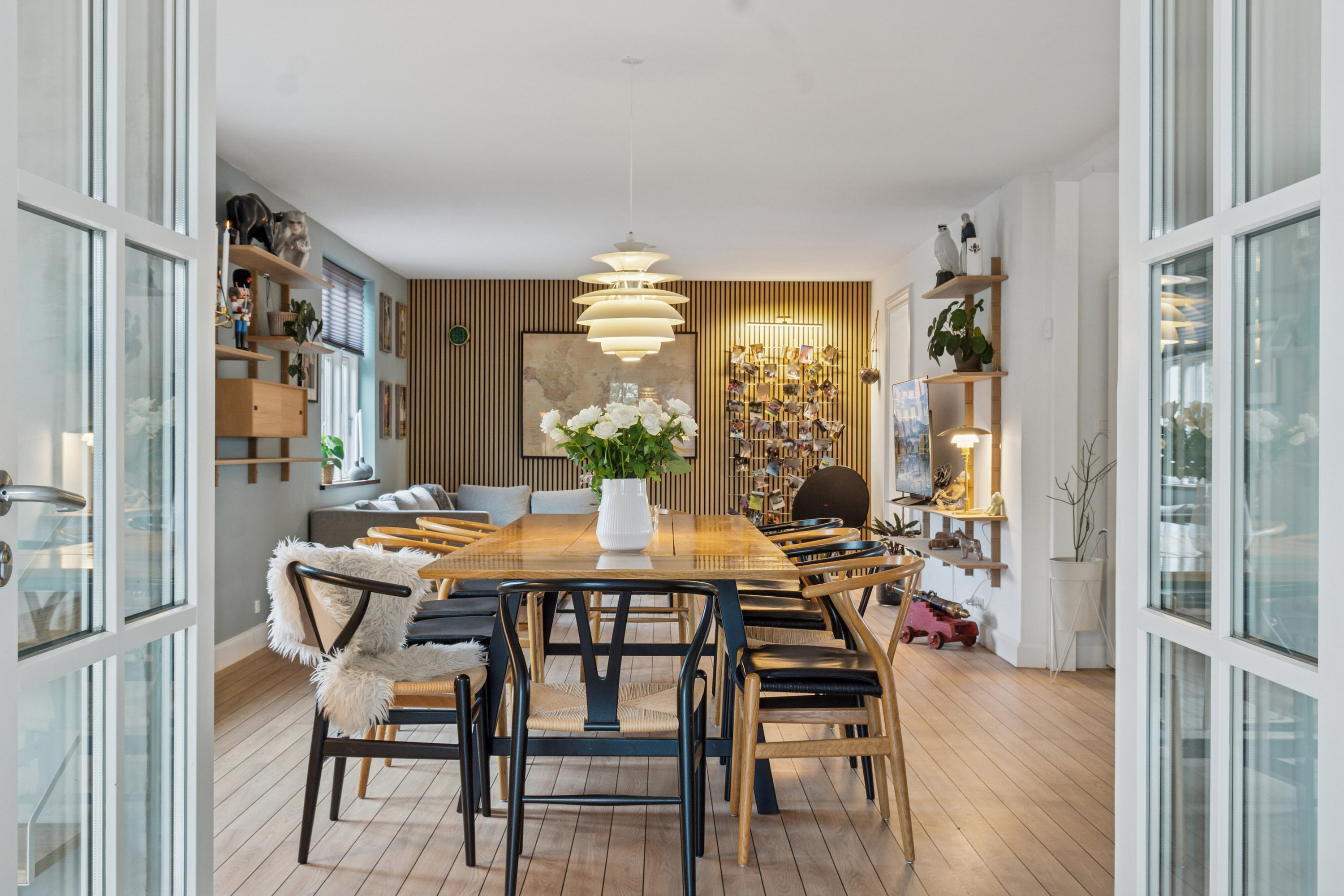 Fremhævet spisestue billede i fuldskærmstilstand. Billede af Slagelse Landevej 120, 4241 Vemmelev