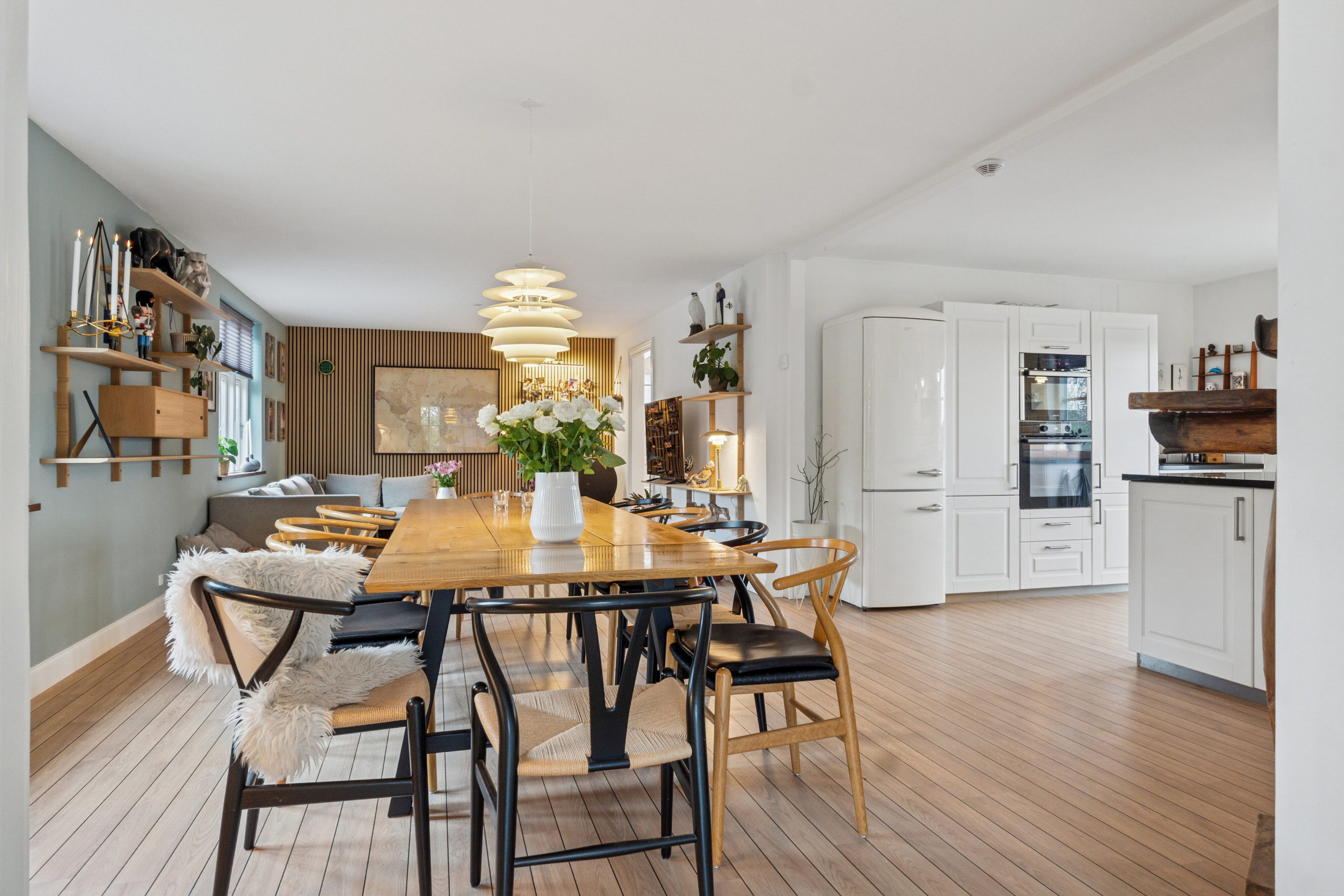 Fremhævet spisestue billede i fuldskærmstilstand. Billede af Slagelse Landevej 120, 4241 Vemmelev