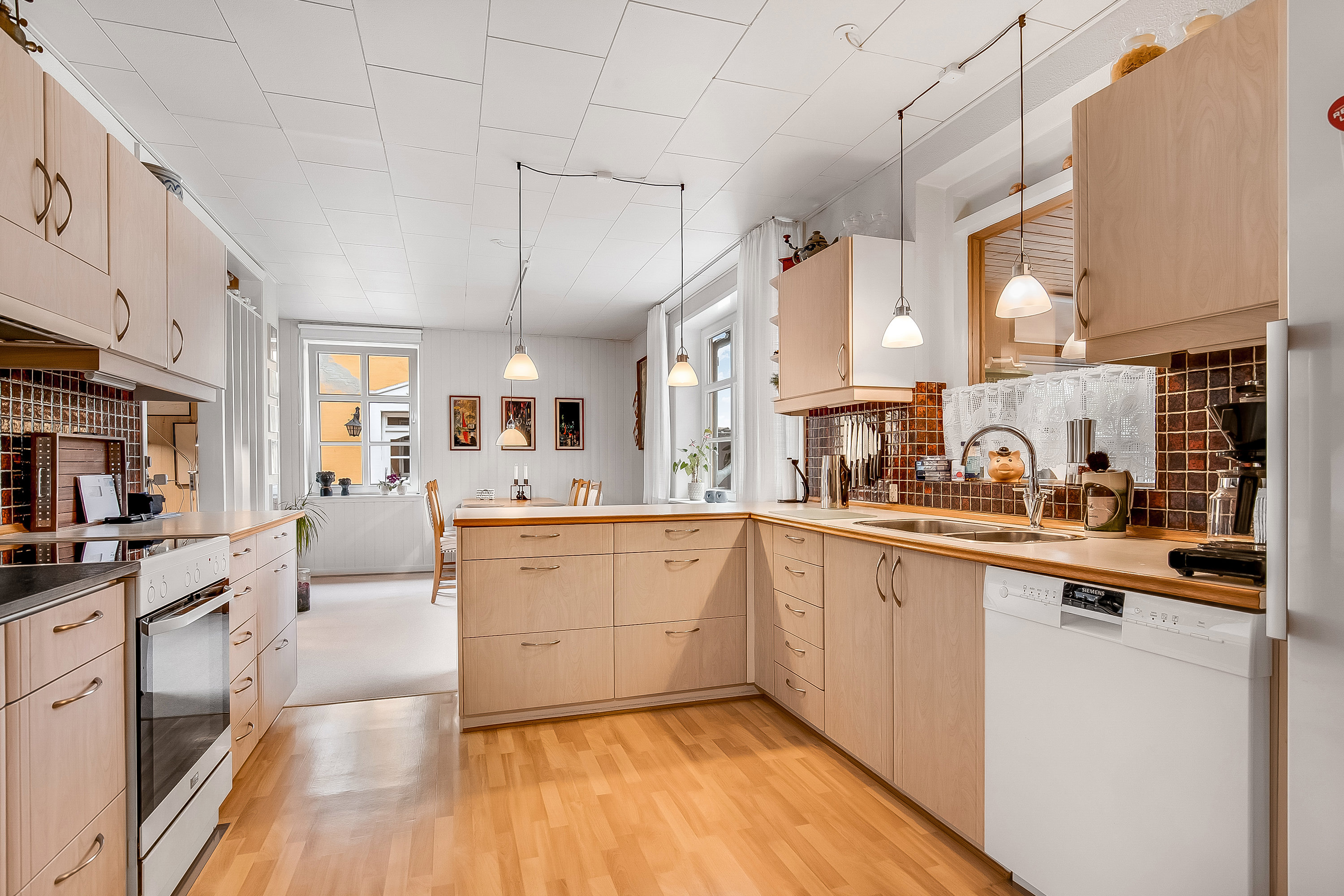 Fremhævet køkken billede i fuldskærmstilstand. Billede af Nørregade 28, 6070 Christiansfeld