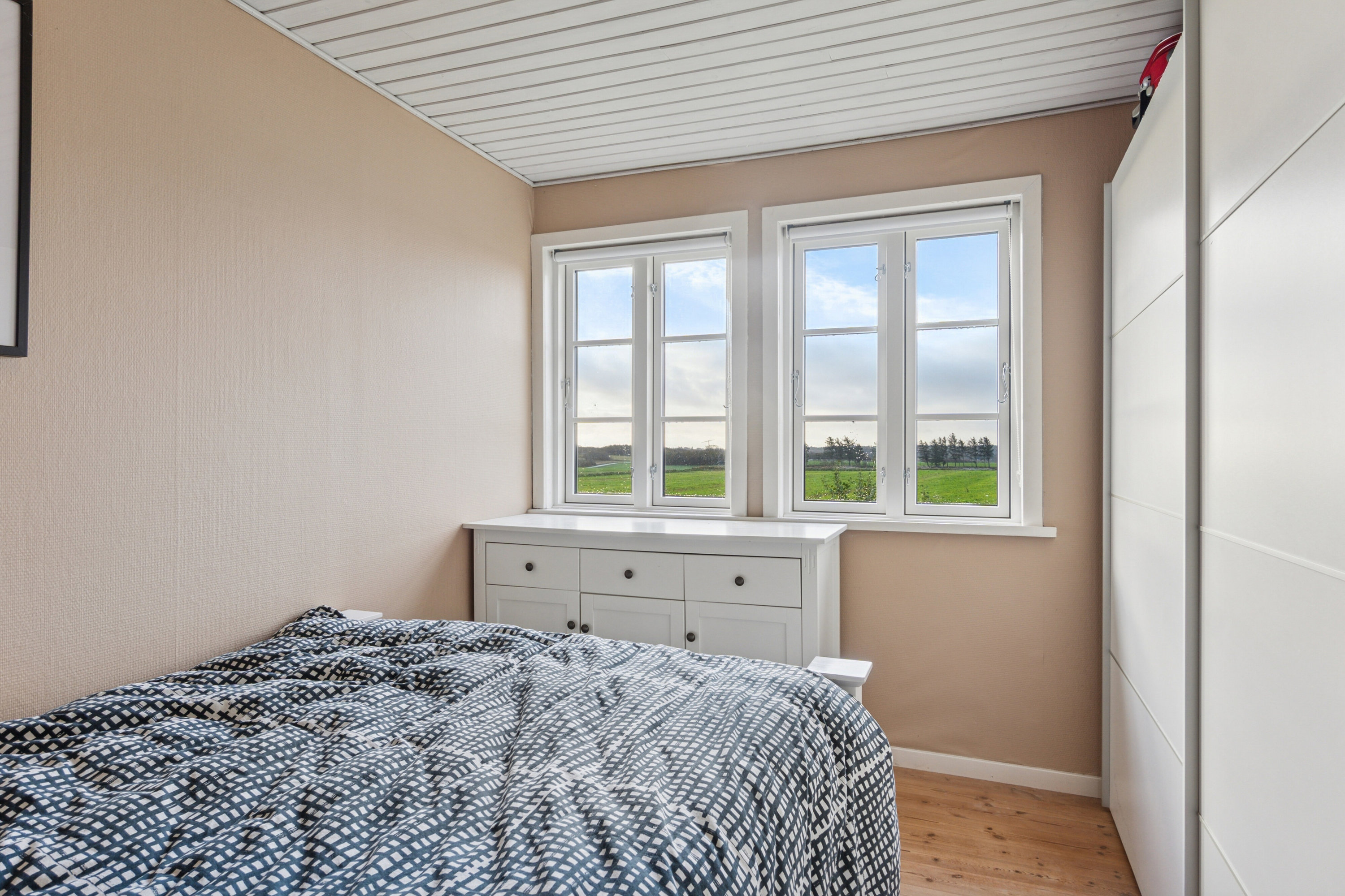 Fremhævet soveværelse billede i fuldskærmstilstand. Billede af Dalgårdvej 16, 7755 Bedsted Thy