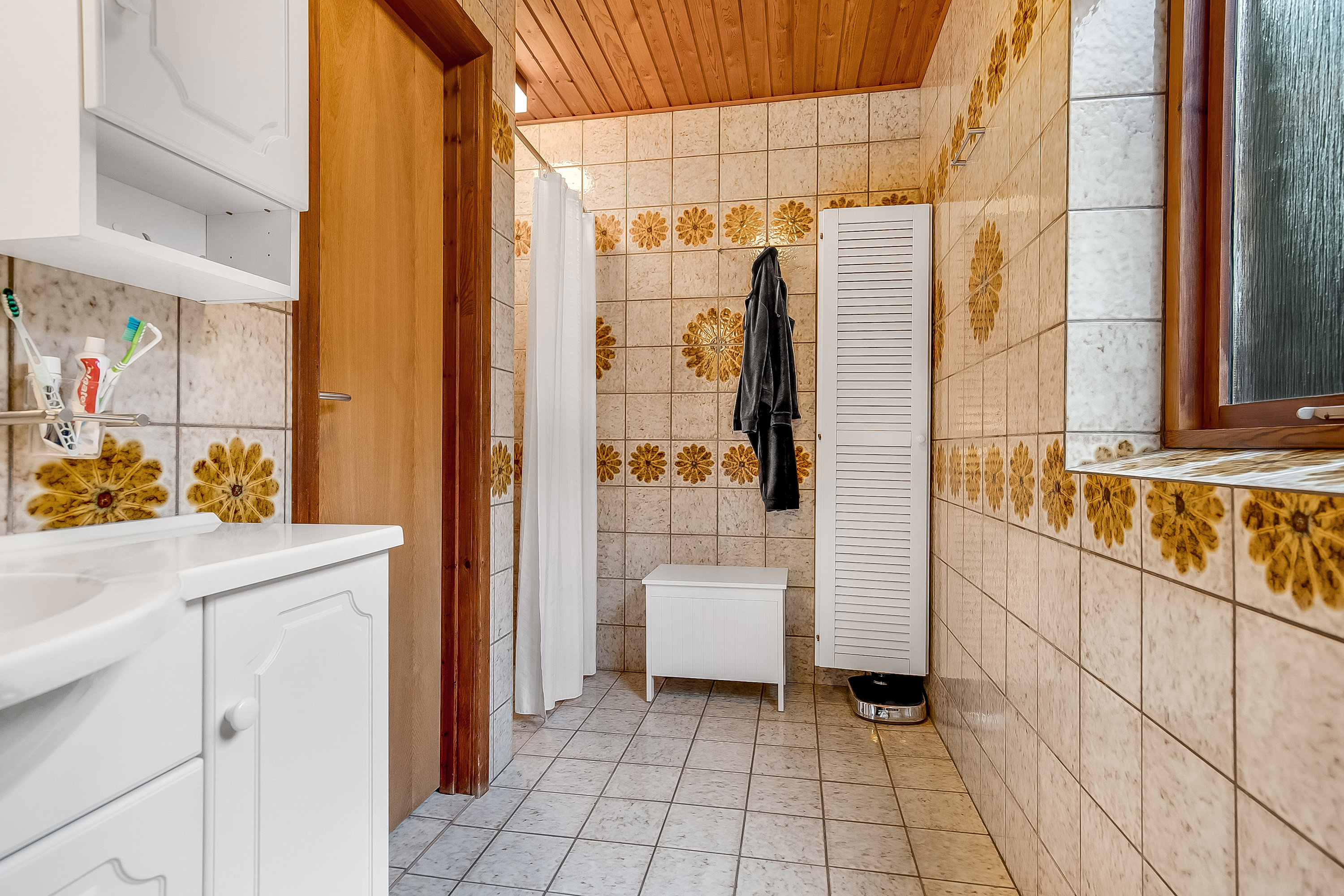 Fremhævet badeværelse billede i fuldskærmstilstand. Billede af Nørregade 28, 6070 Christiansfeld