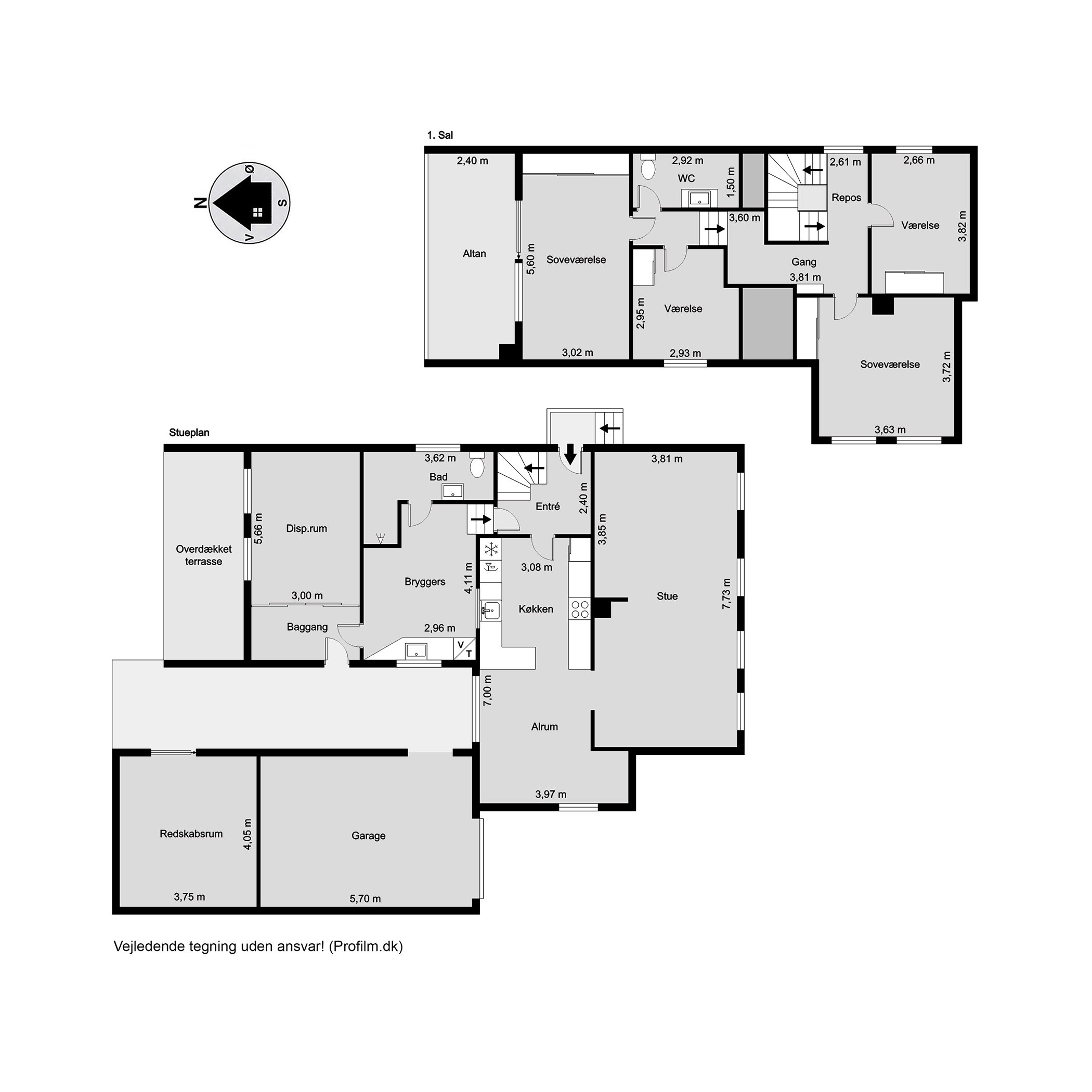 Plantegninger billede af Nørregade 28, 6070 Christiansfeld