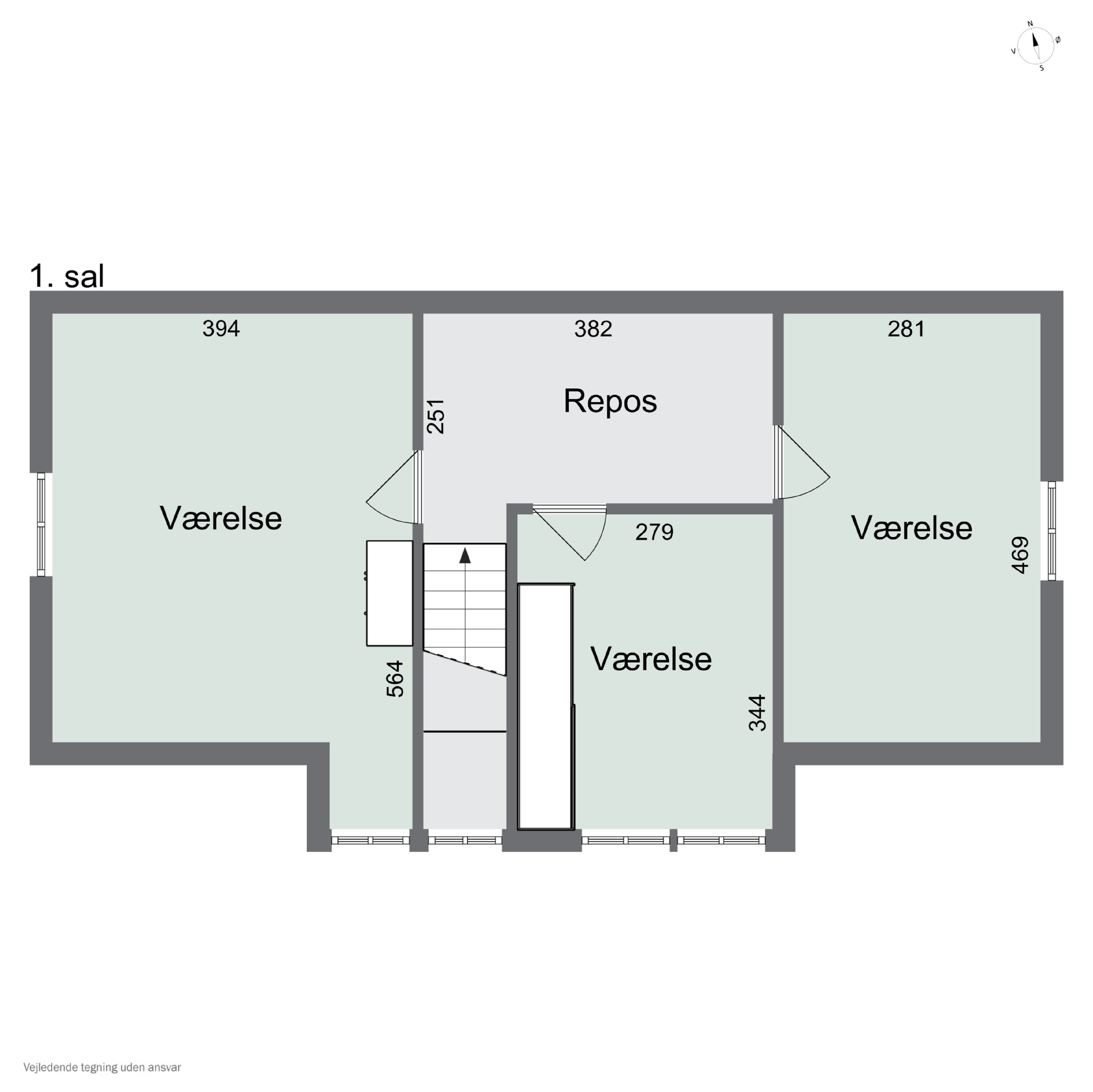 Plantegninger billede af Dalgårdvej 16, 7755 Bedsted Thy